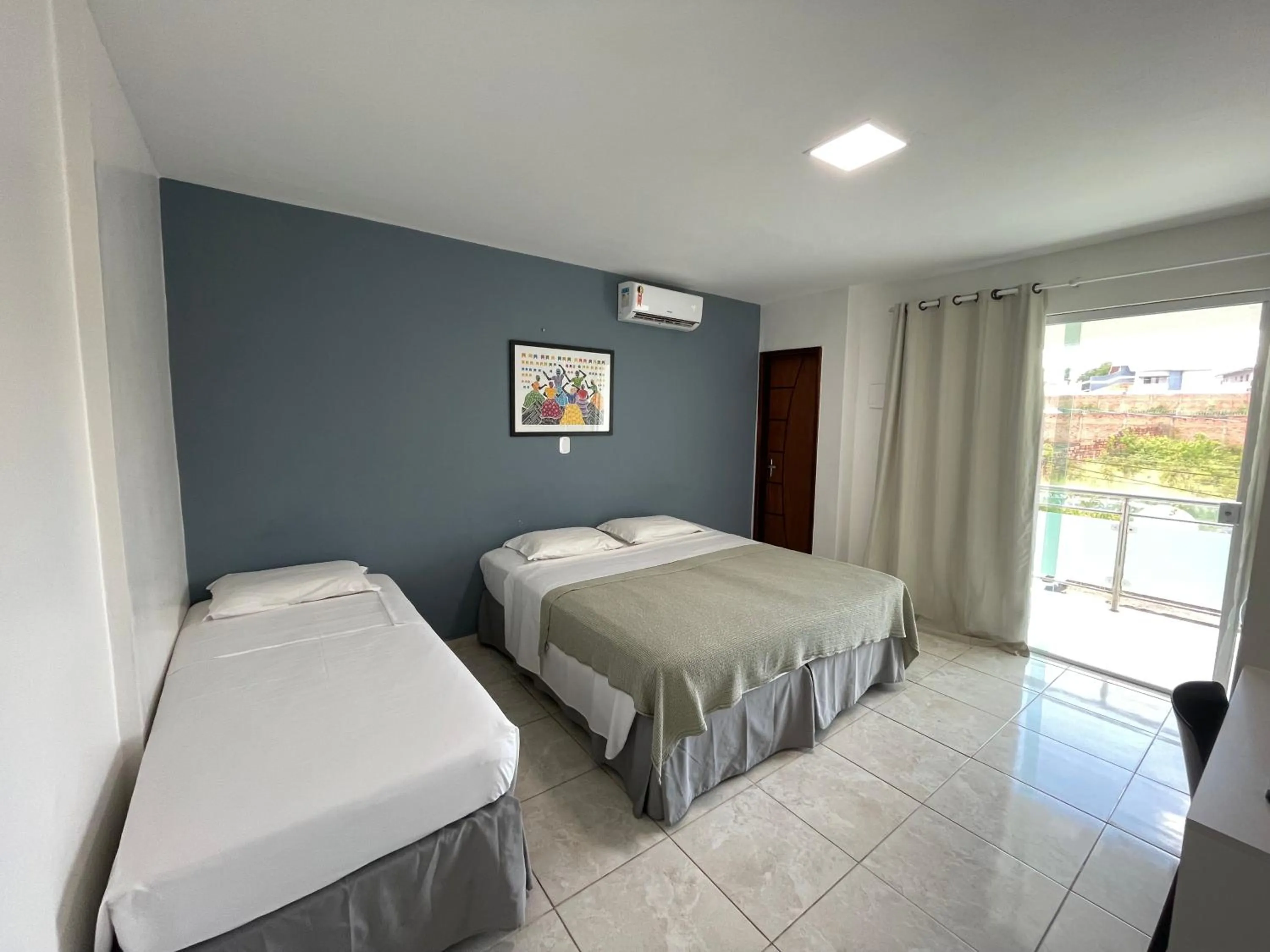 air conditioner, Bed in Belaris Hotel