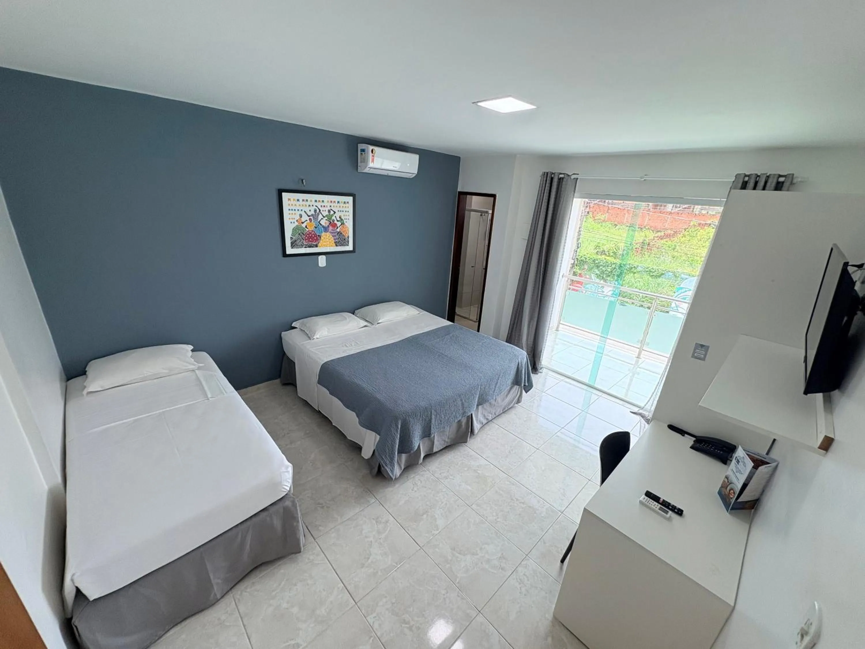 Bed in Belaris HOTEL EXECUTIVO - Próximo a Praia do Calhau