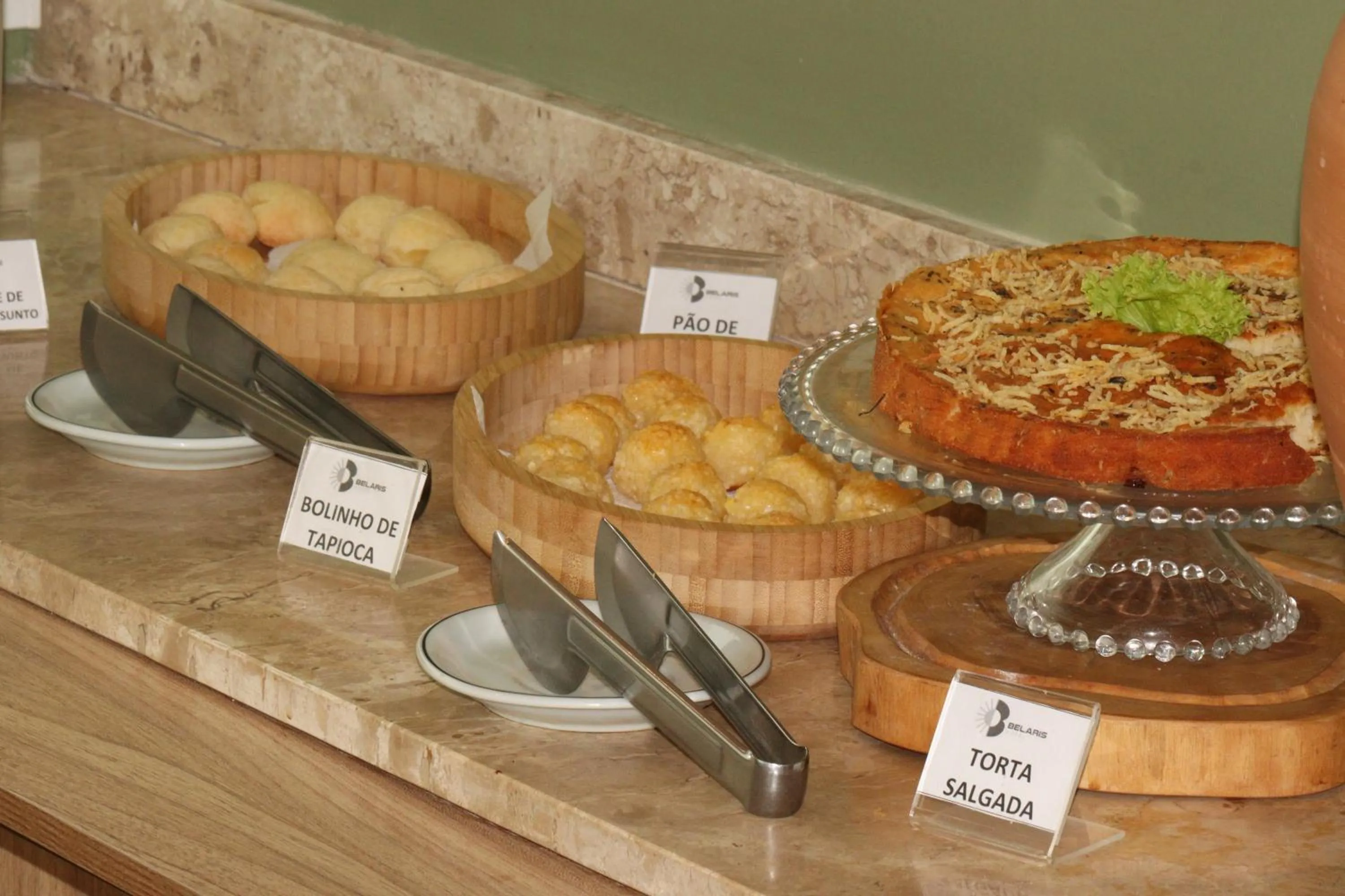 Buffet breakfast in Belaris Hotel