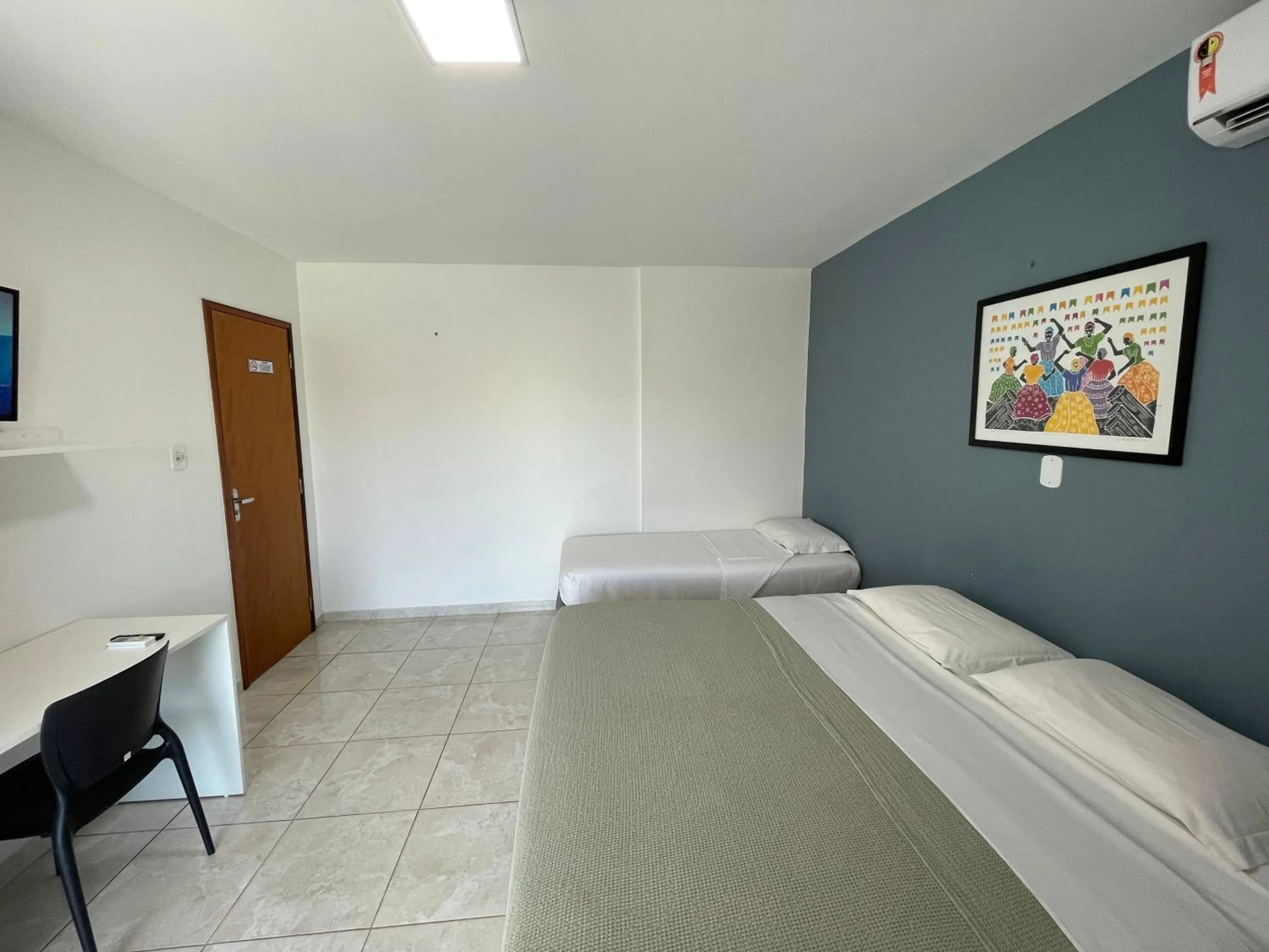 Bed in Belaris Hotel