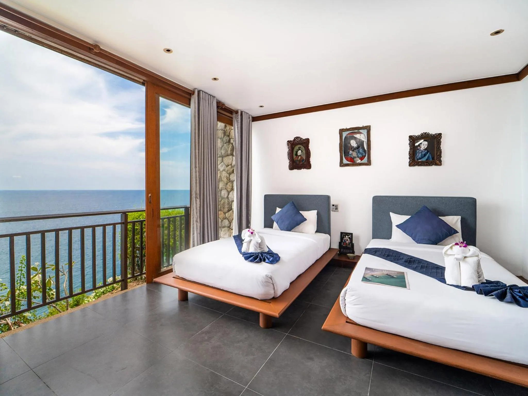 Bed in Villa Chada