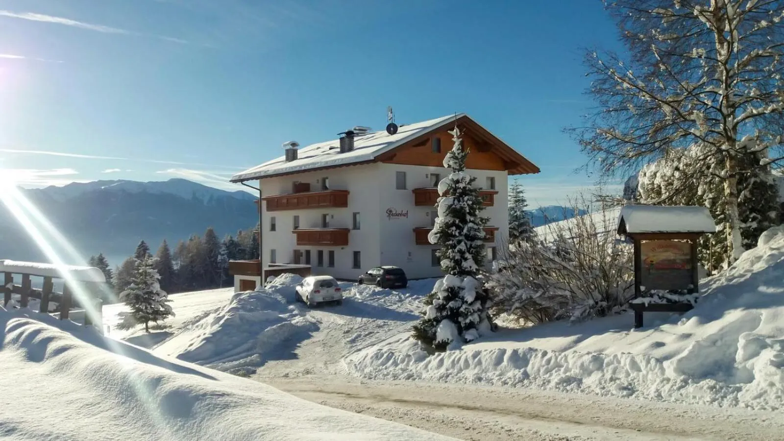 Facade/entrance in Residence Speckerhof