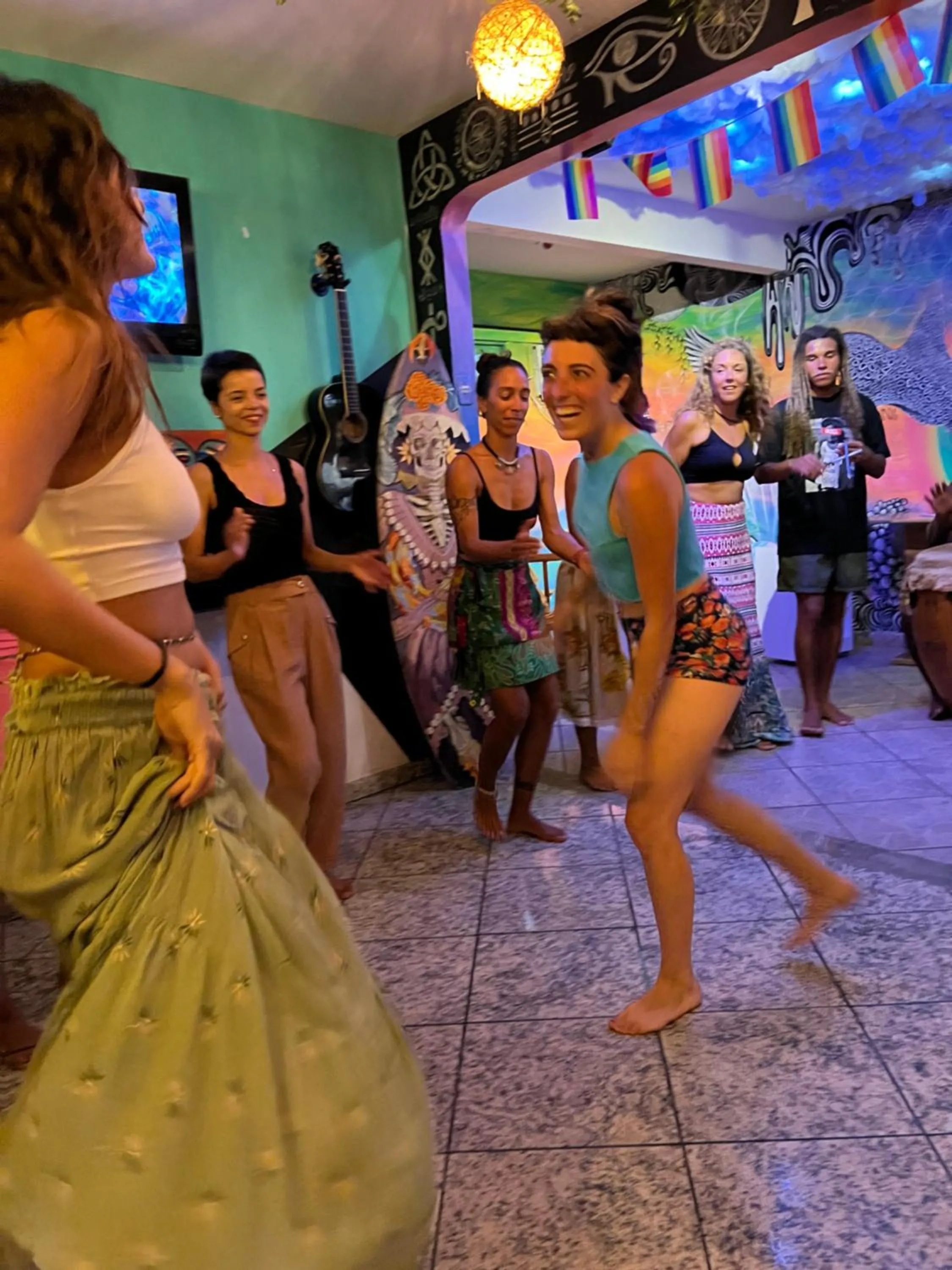 People in Chamos Hostel Cultural