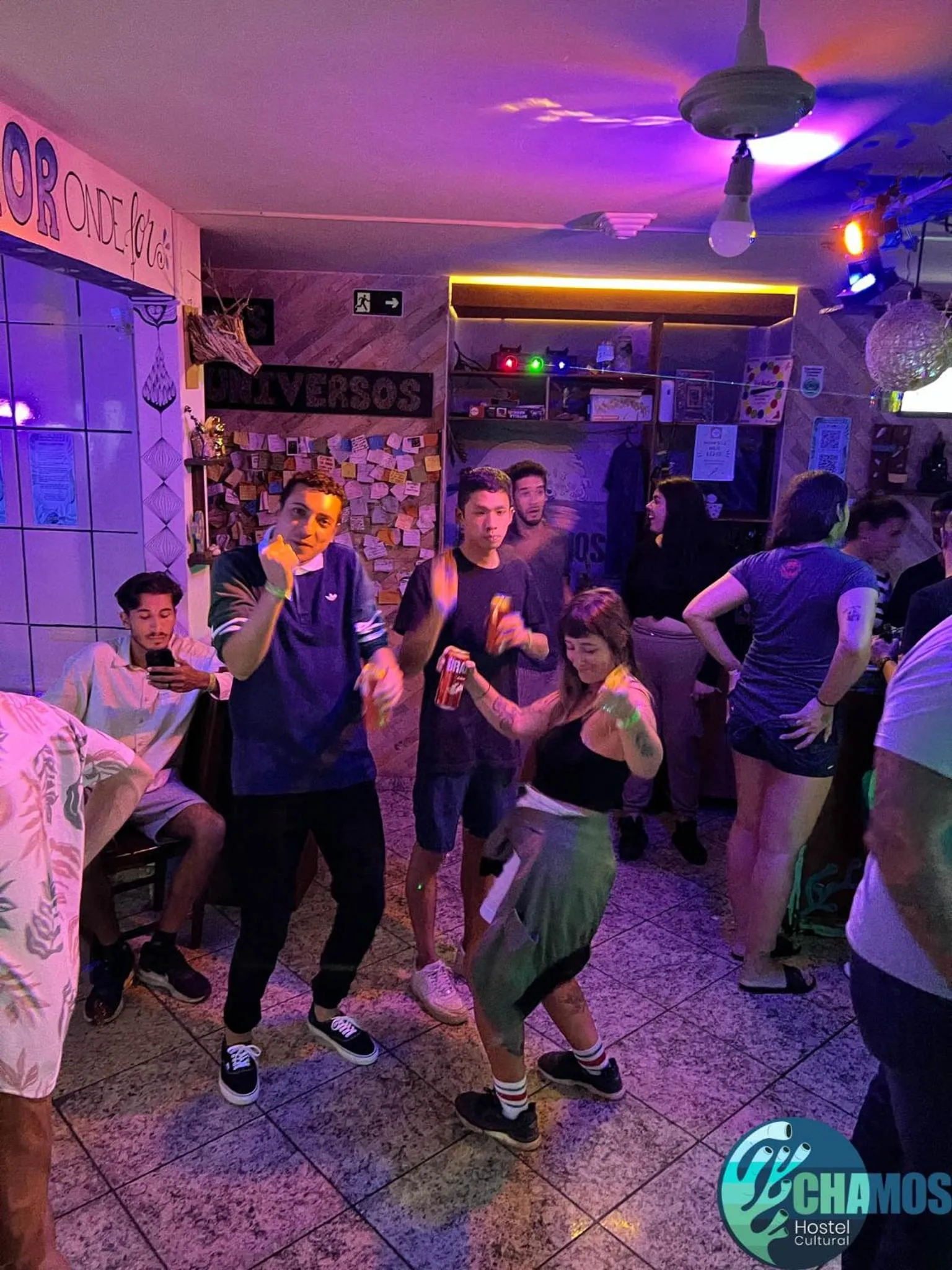 People in Chamos Hostel Cultural