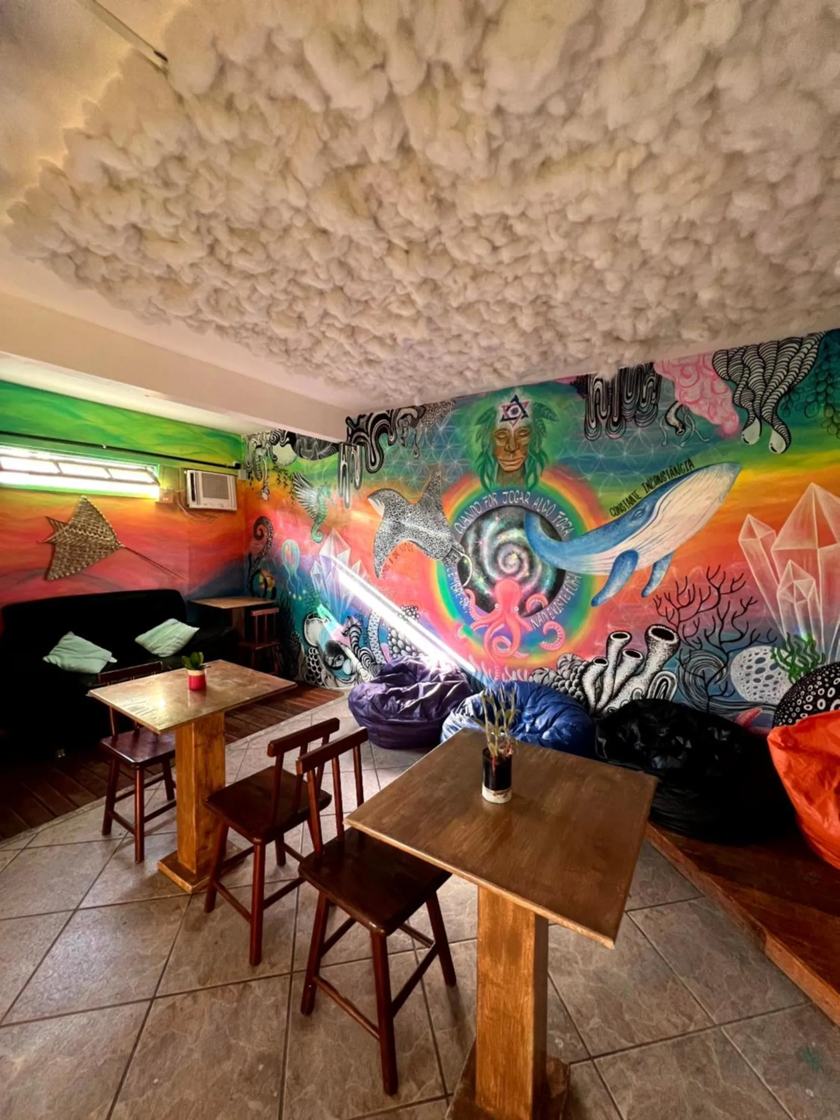 Living room in Chamos Hostel Cultural