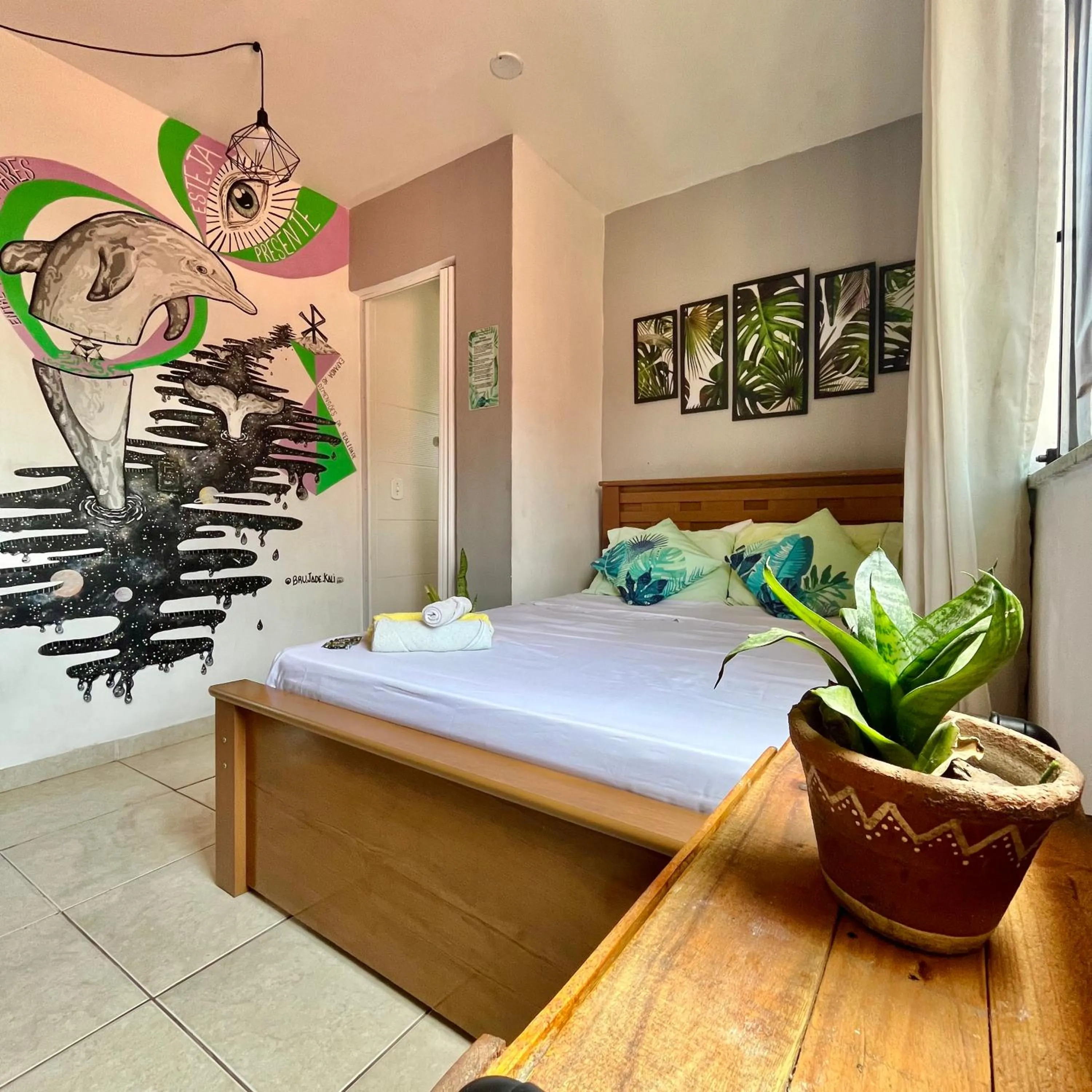 Photo of the whole room, Bed in Chamos Hostel Cultural