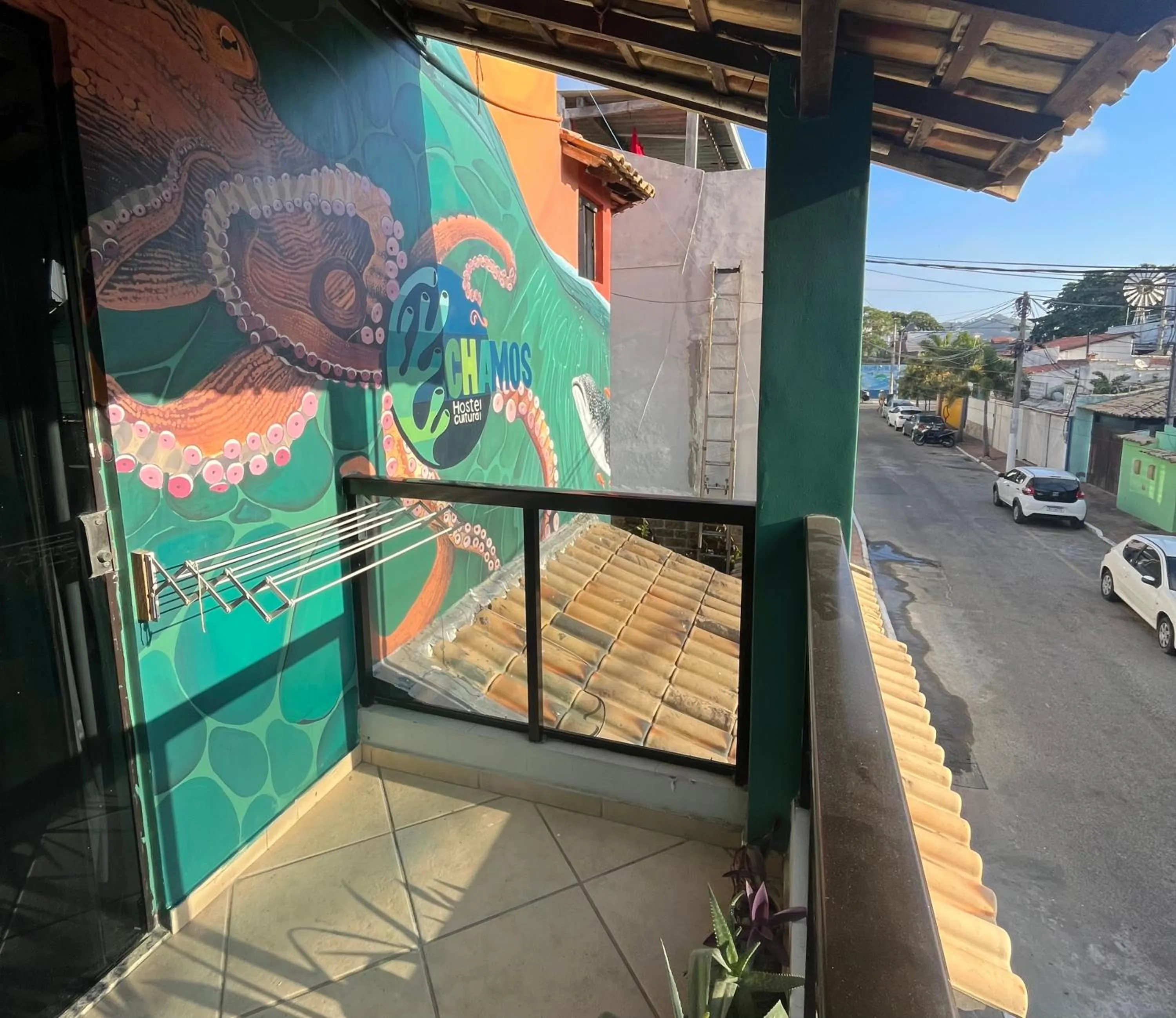 Street view in Chamos Hostel Cultural