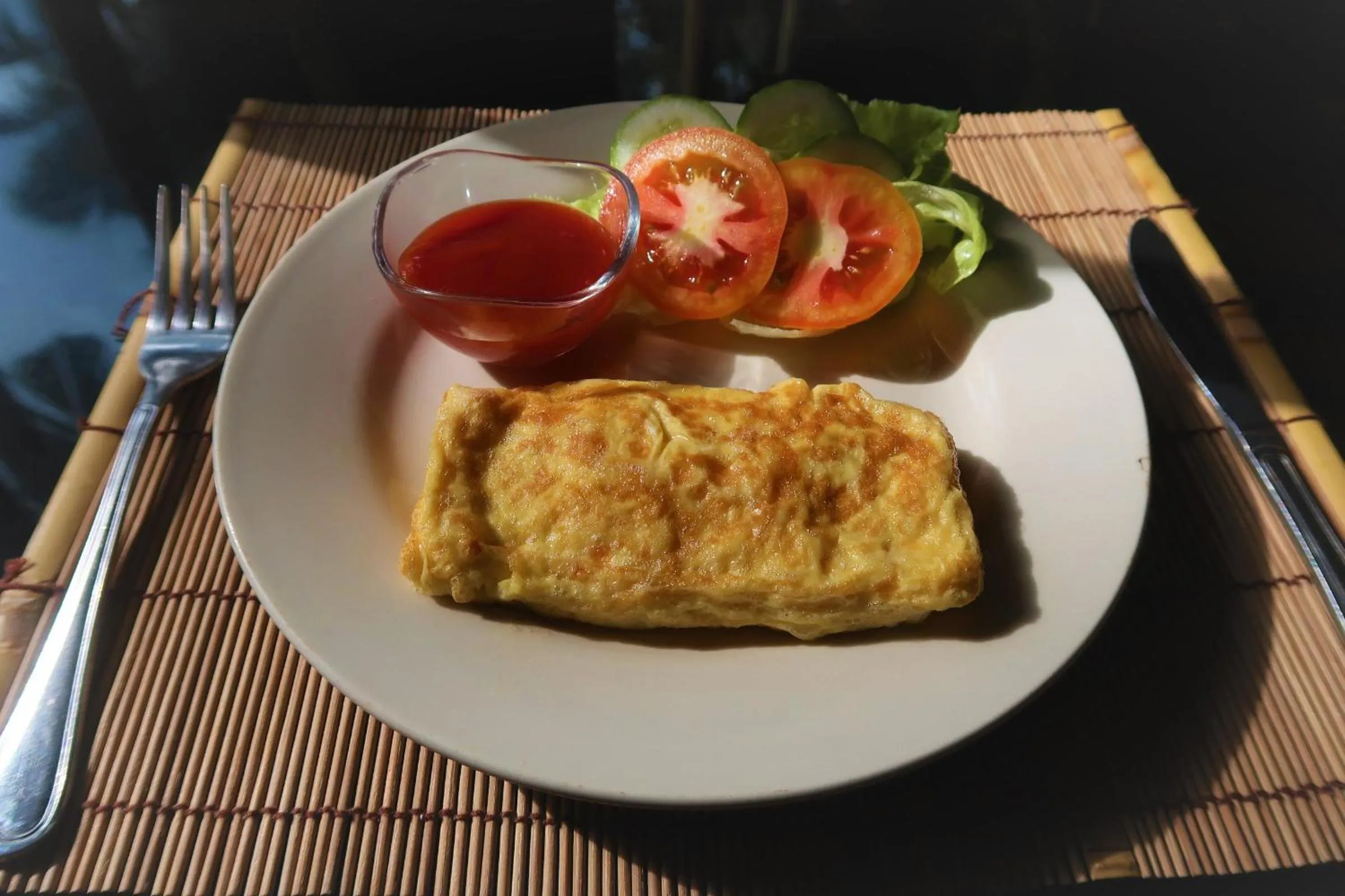 Breakfast in VILLA MARMARINE BEACH RESORT & RESTAURANT