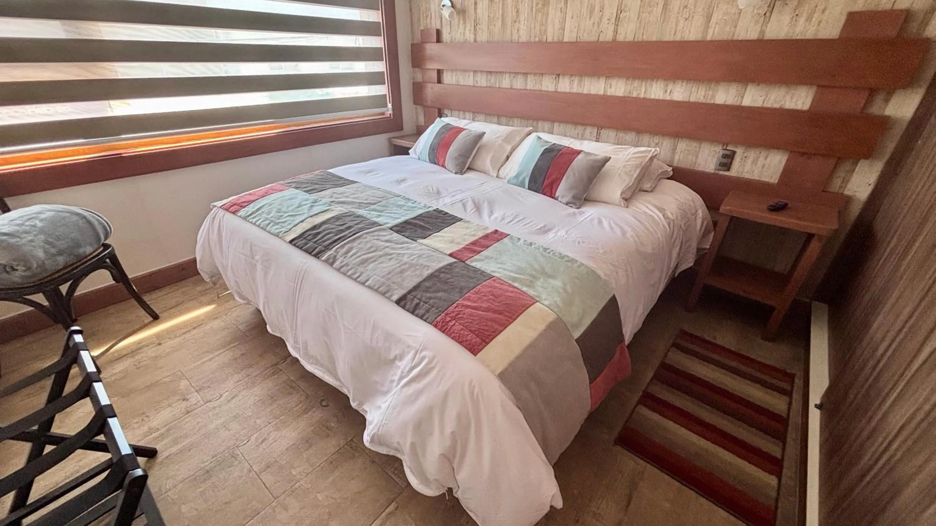 Bed in Entre Cumbres Apart Hotel