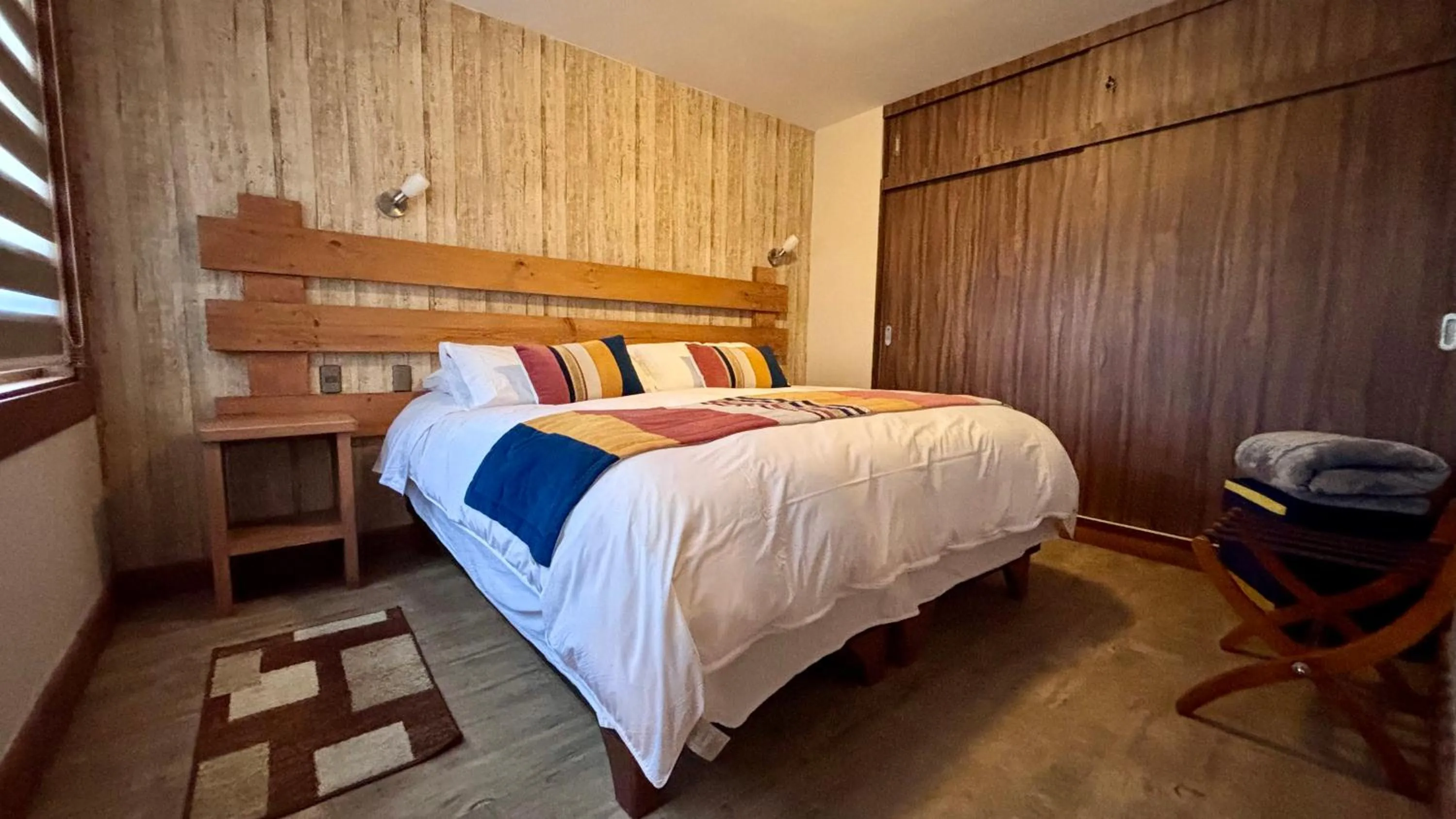 Bed in Entre Cumbres Apart Hotel