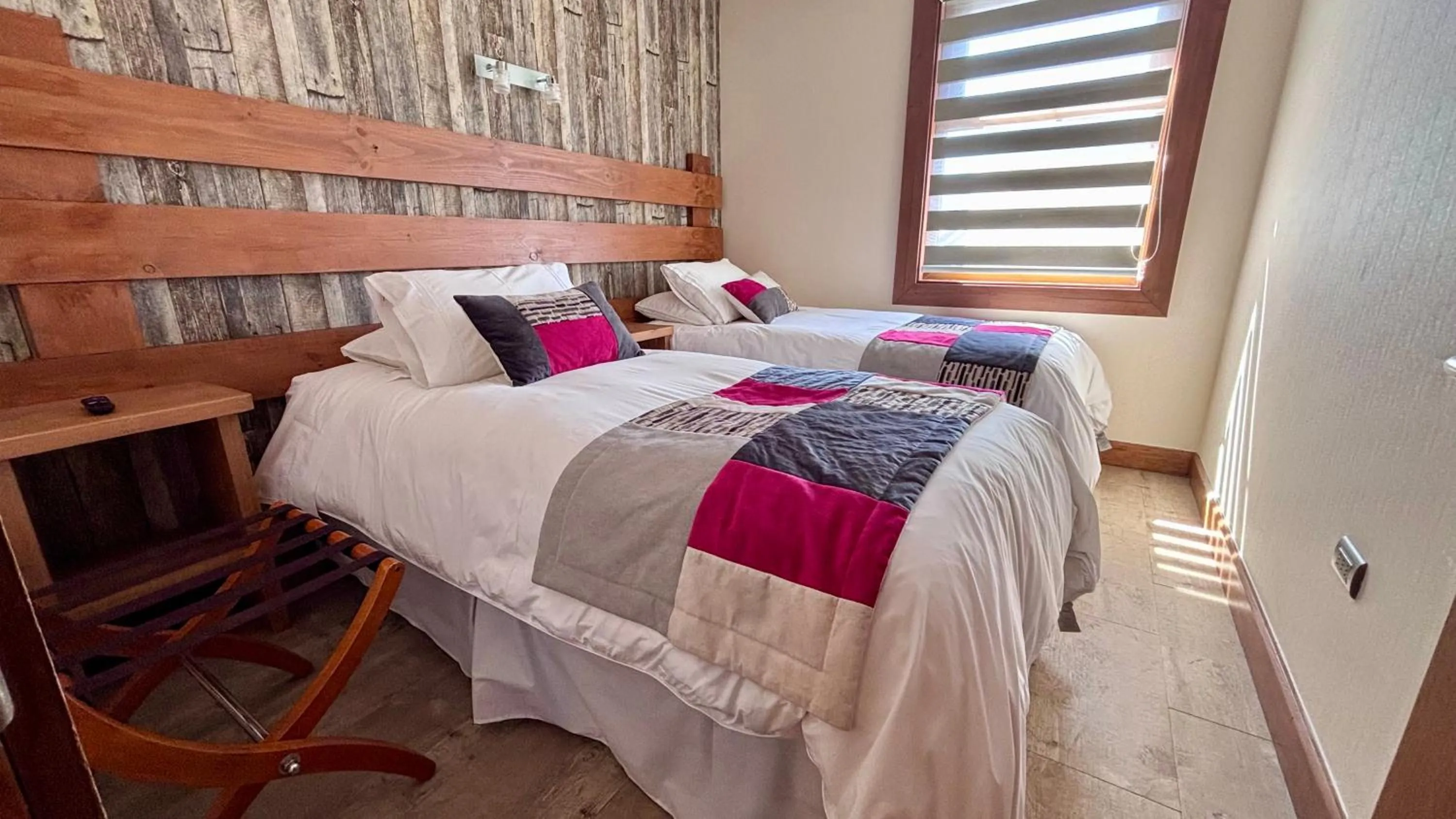 Bed in Entre Cumbres Apart Hotel