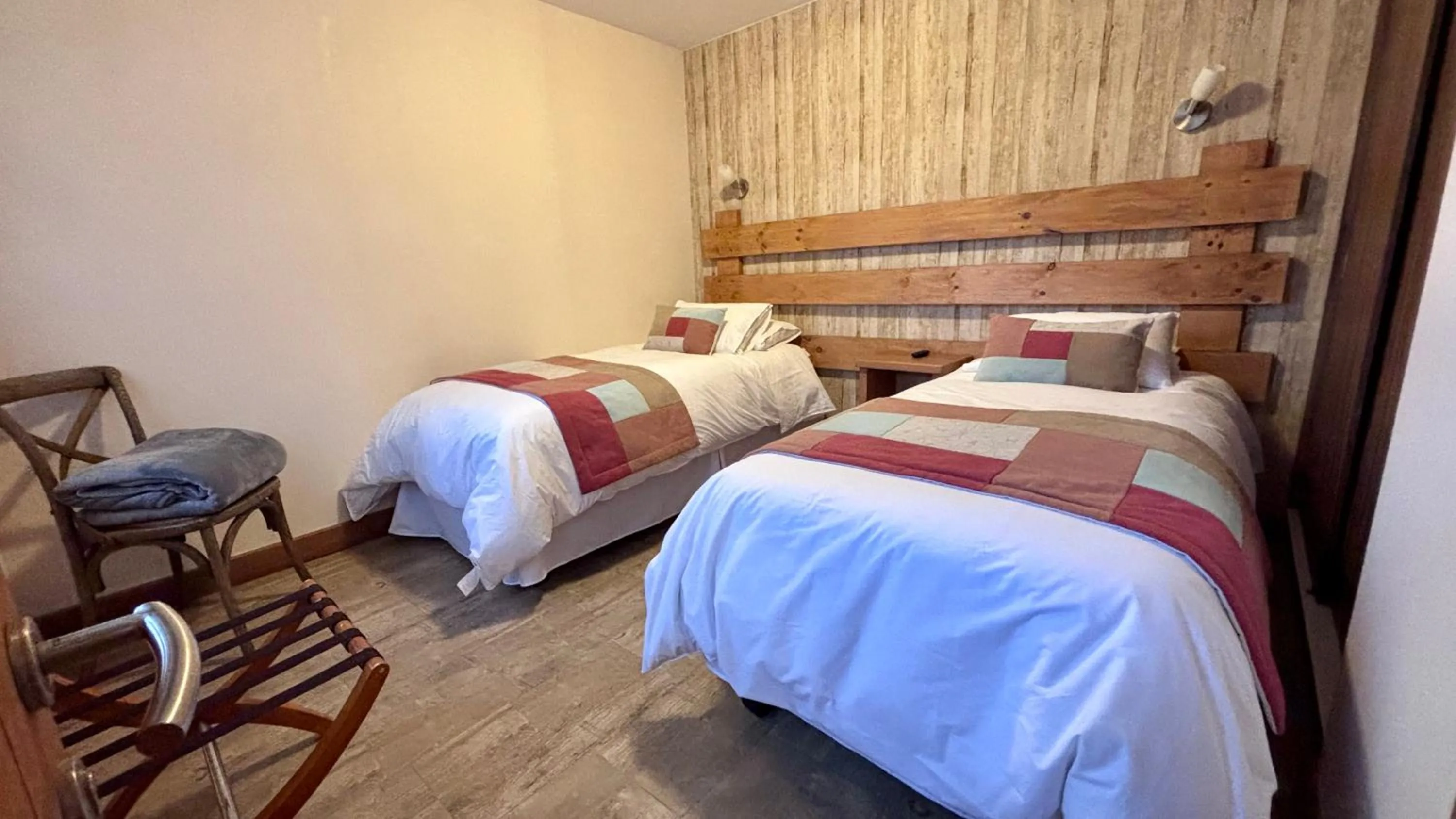 Bed in Entre Cumbres Apart Hotel