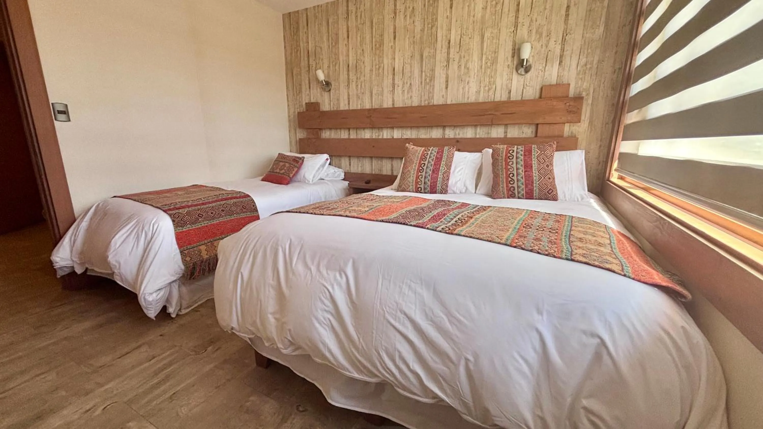 Bed in Entre Cumbres Apart Hotel
