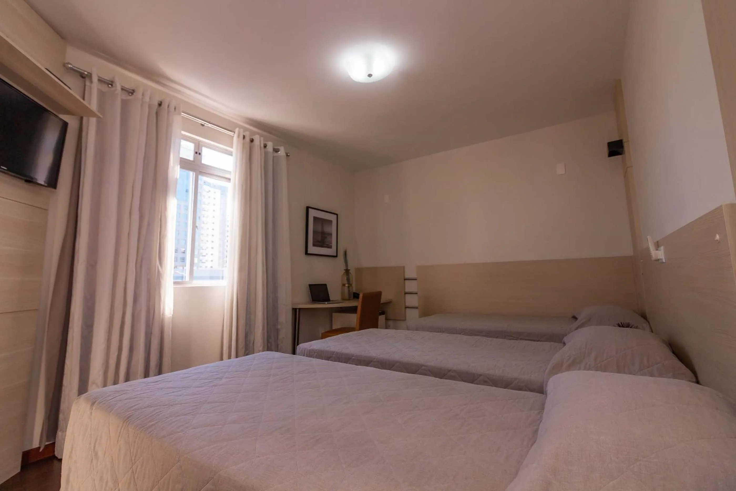 Bed in Hotel Kennedy