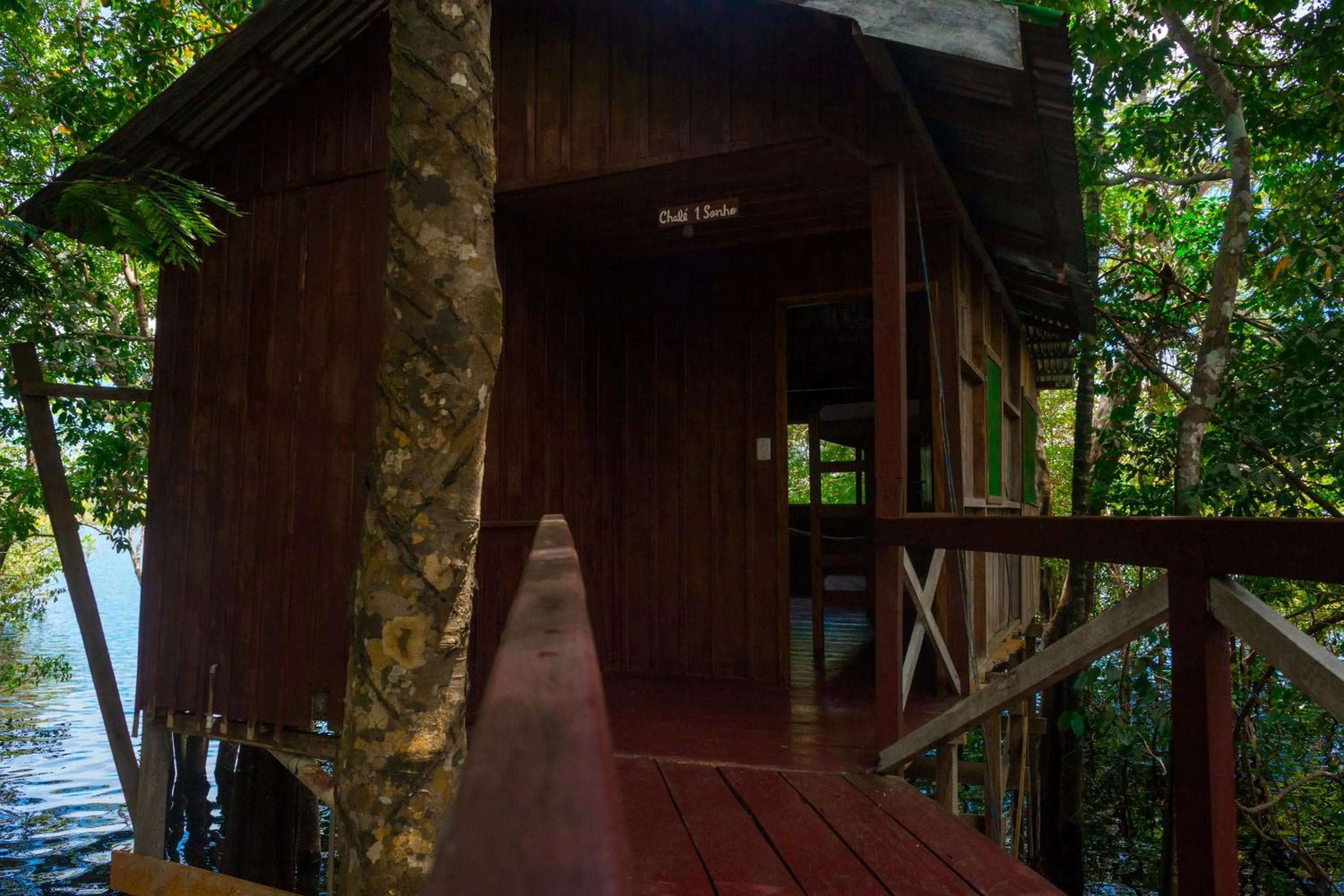 Facade/entrance in Vista do Lago Jungle Lodge