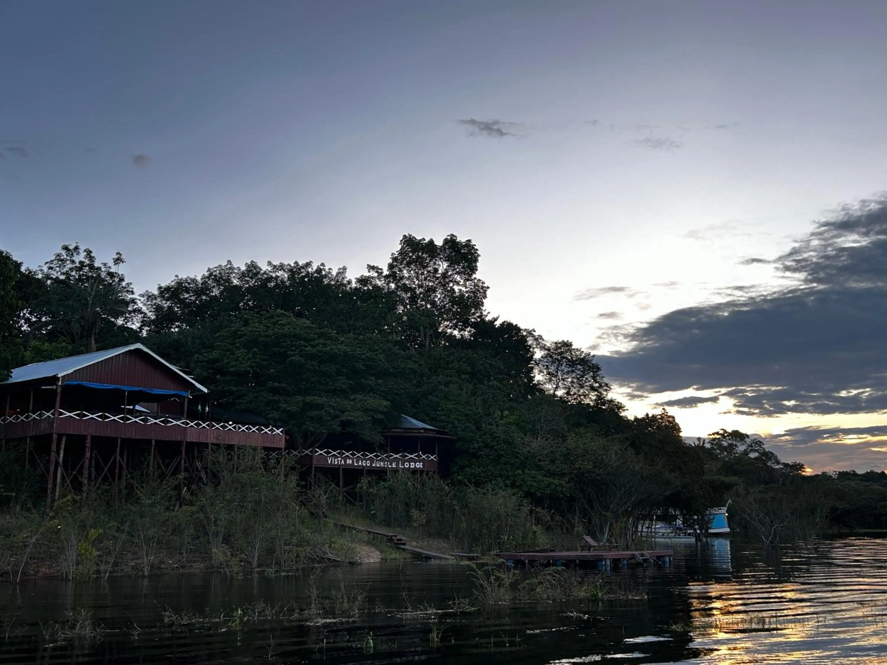 Property building in Vista do Lago Jungle Lodge