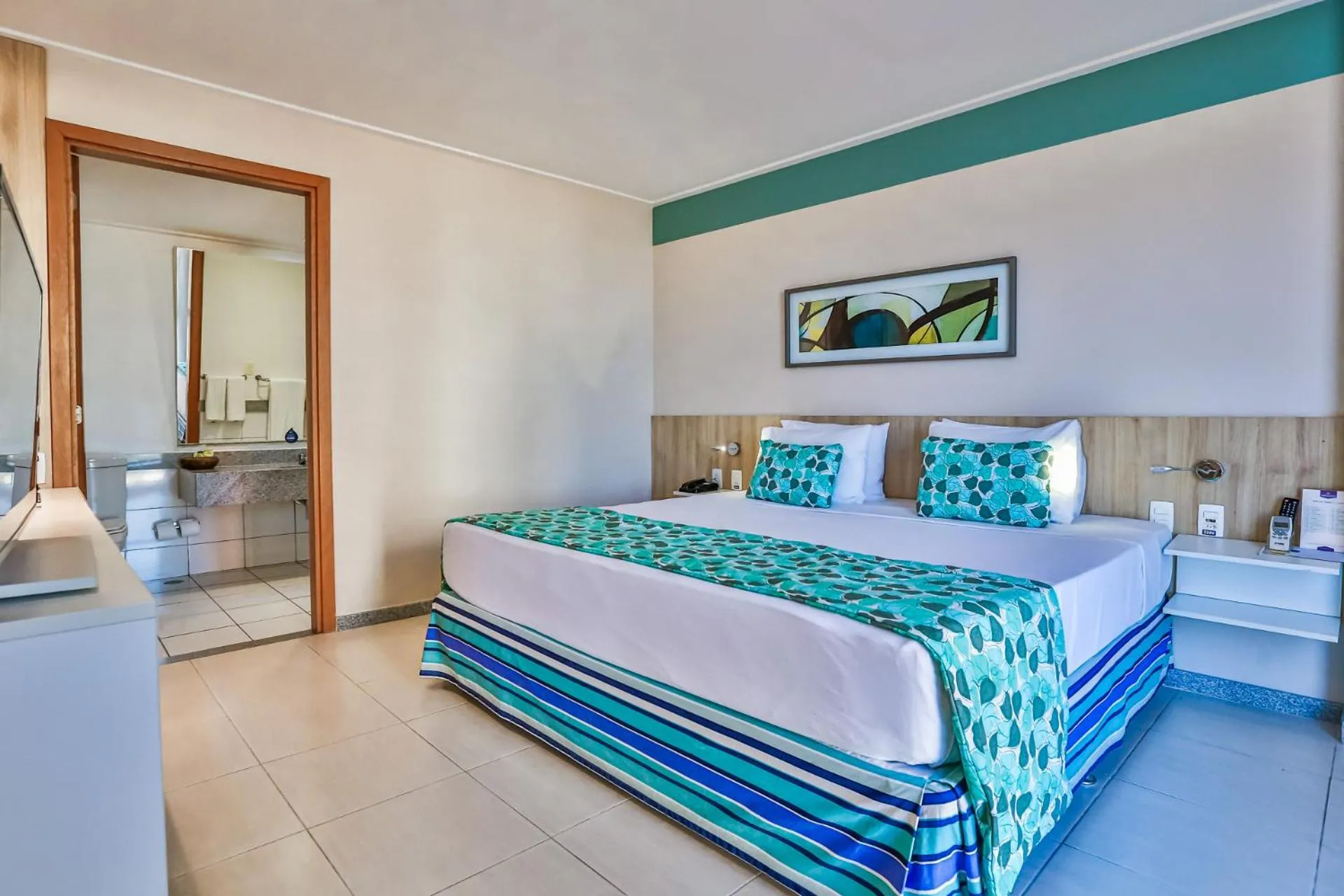 Bed in Nobile Suites Del Rio - Petrolina