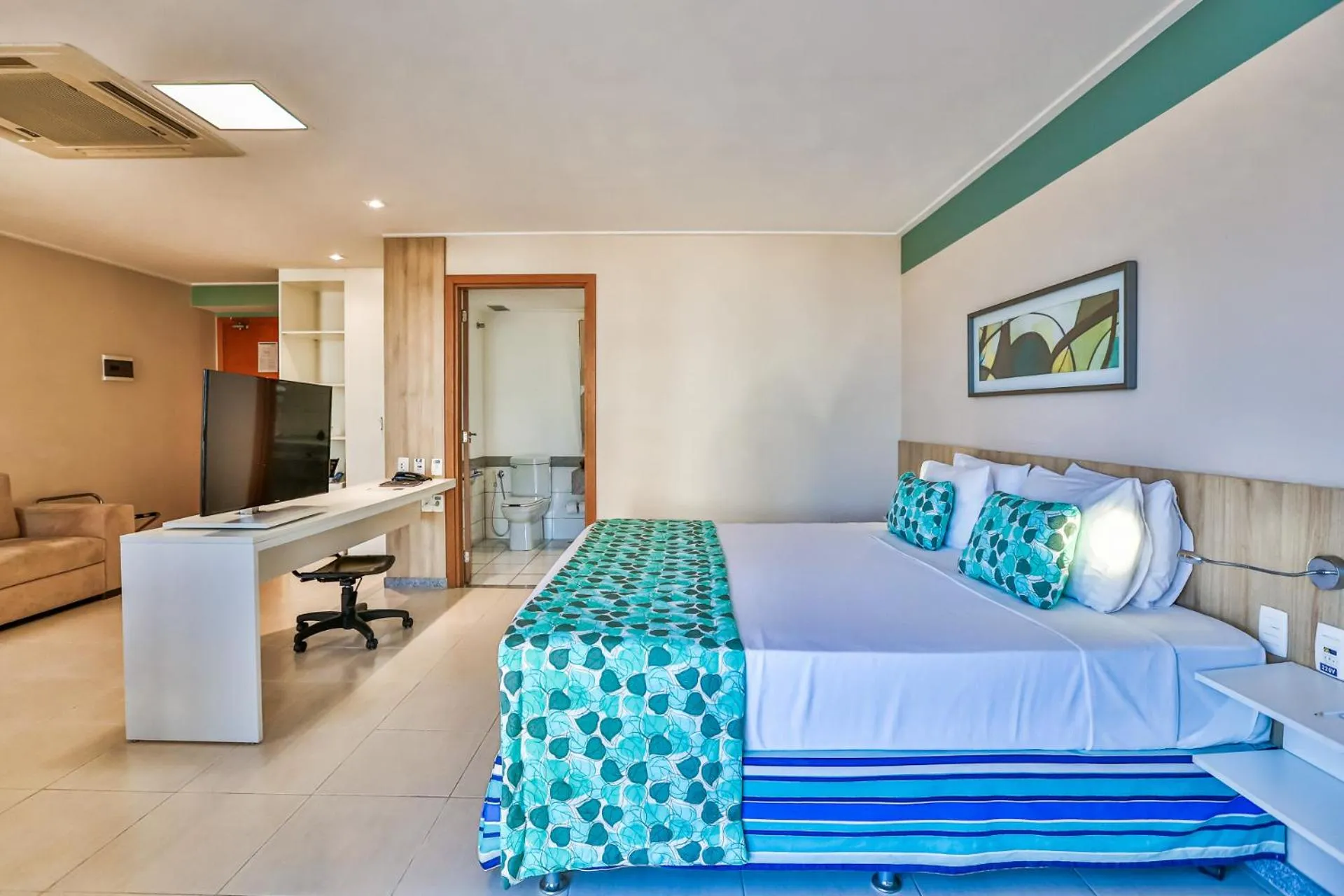 Bed in Nobile Suites Del Rio - Petrolina