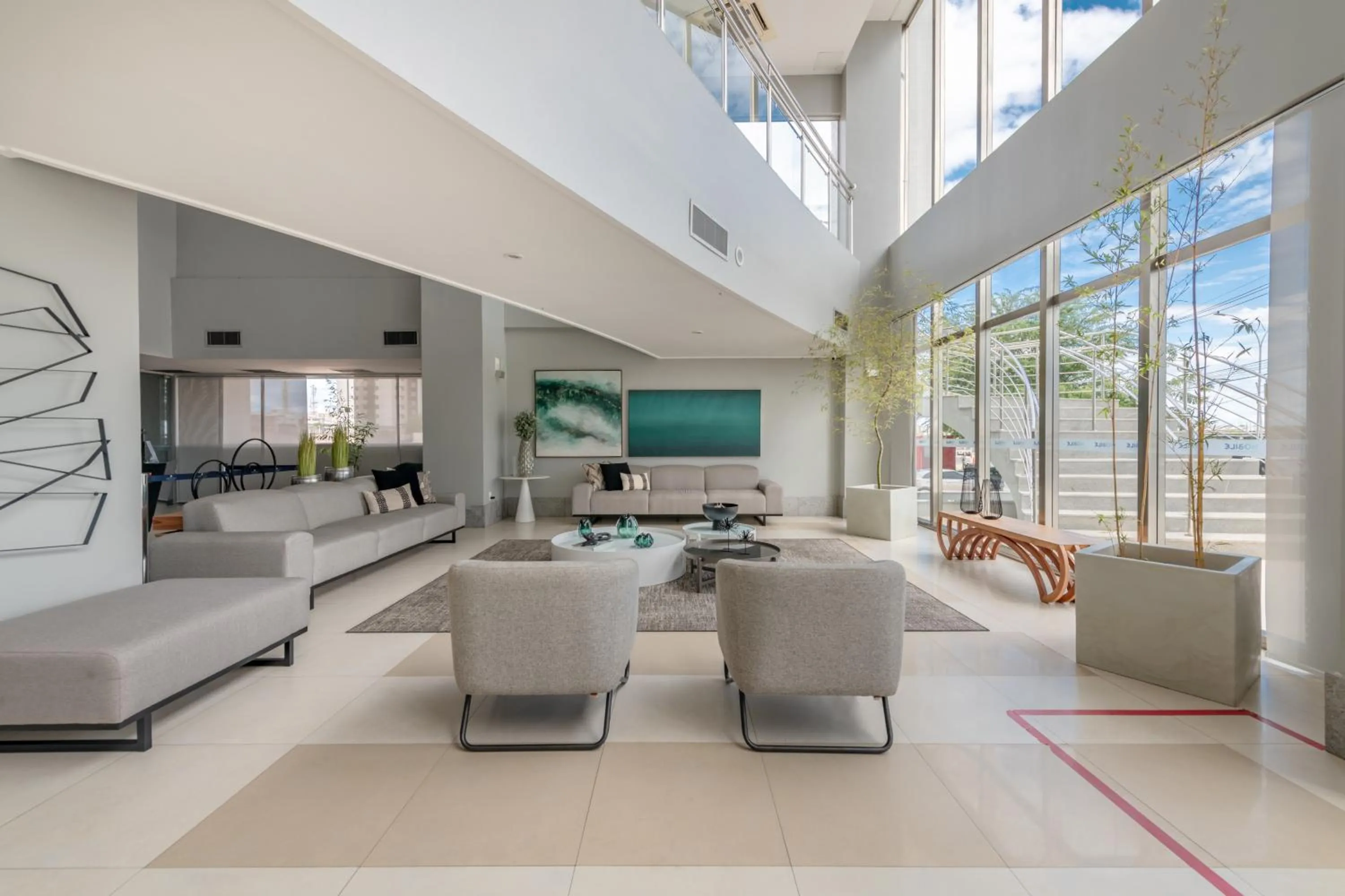 Seating area in Nobile Suites Del Rio - Petrolina