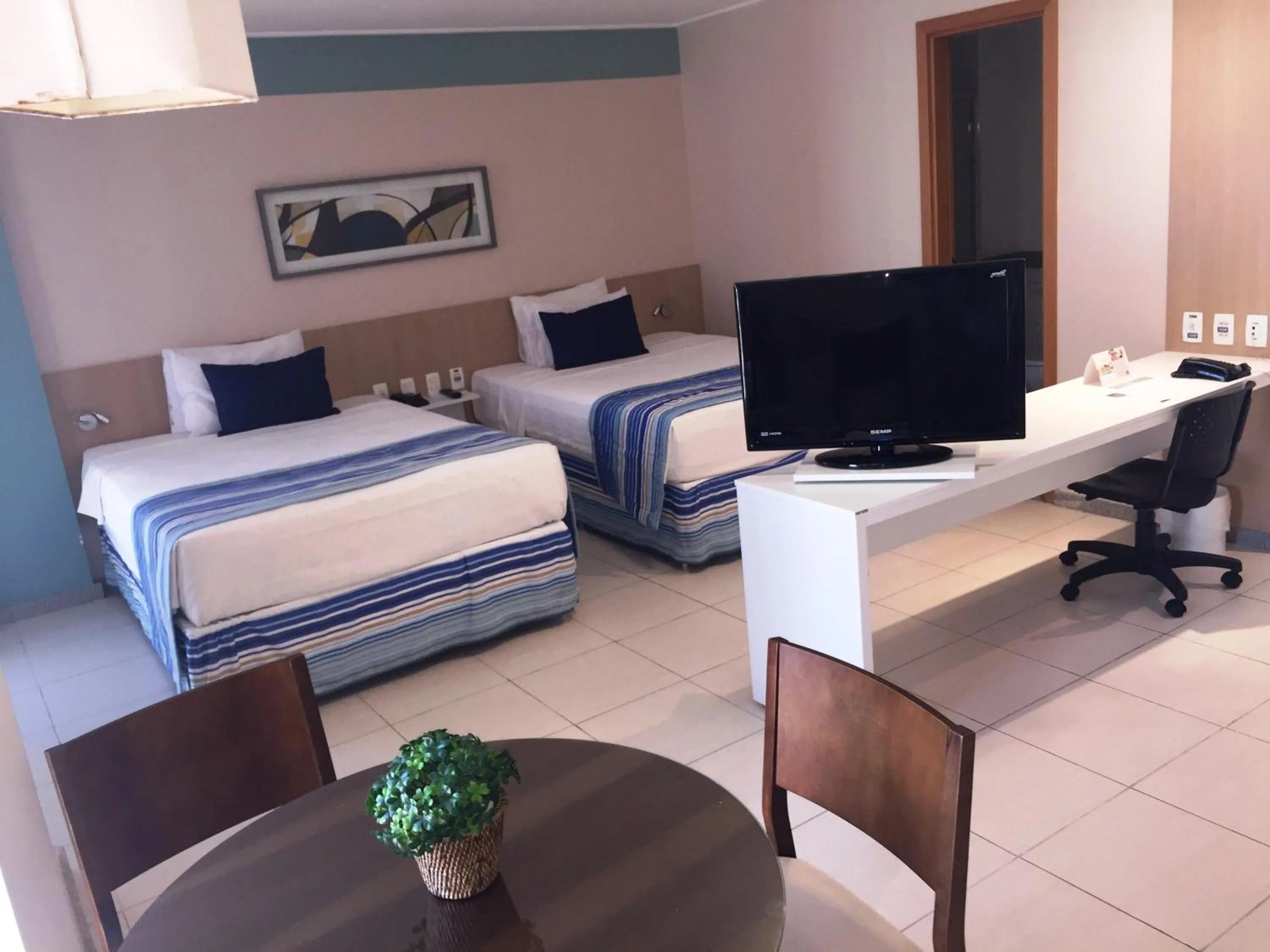Bed in Nobile Suites Del Rio - Petrolina