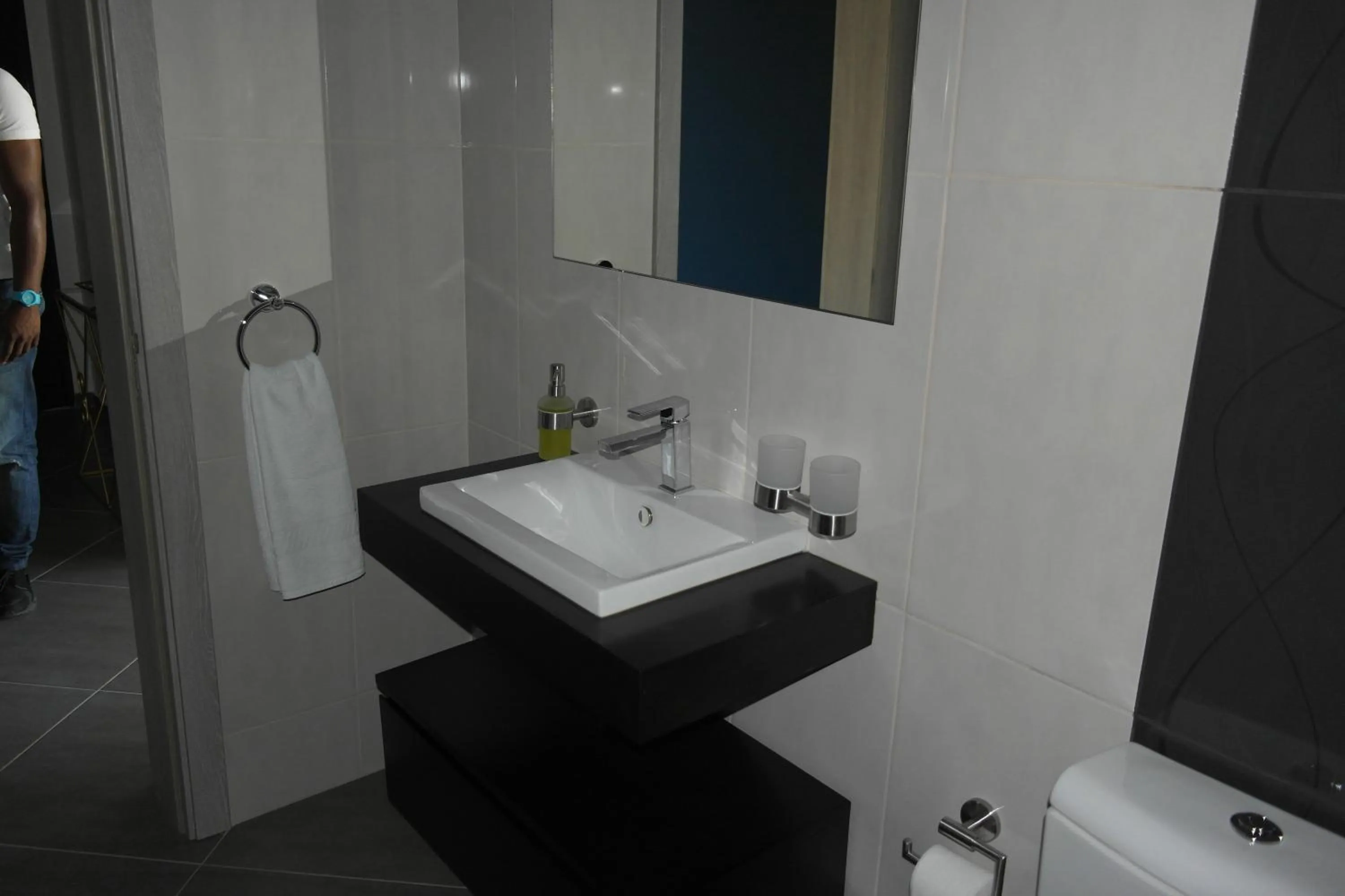 Bathroom in Aparthotel Palace