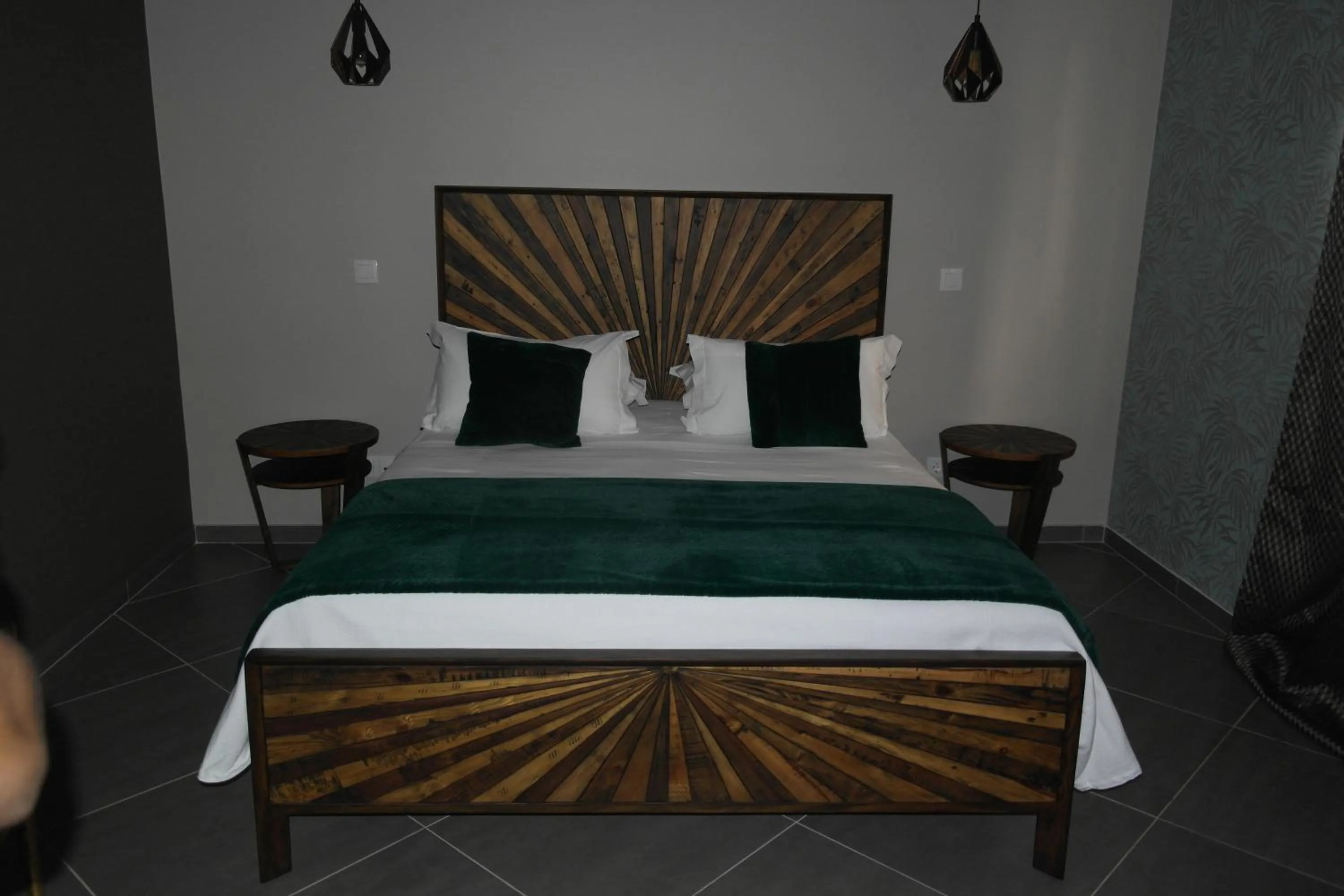 Bed in Aparthotel Palace