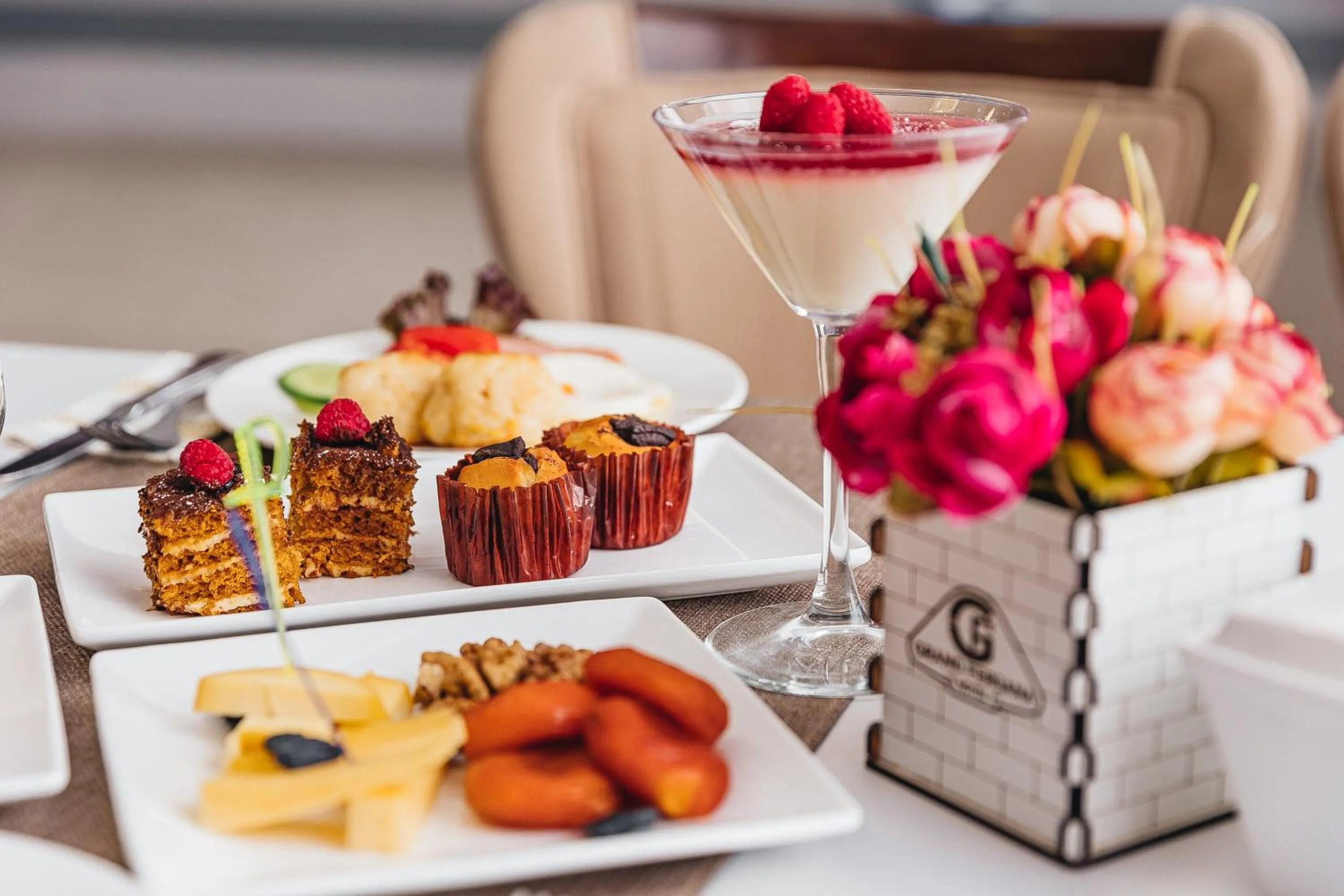 Breakfast in Grand Fergana Hotel