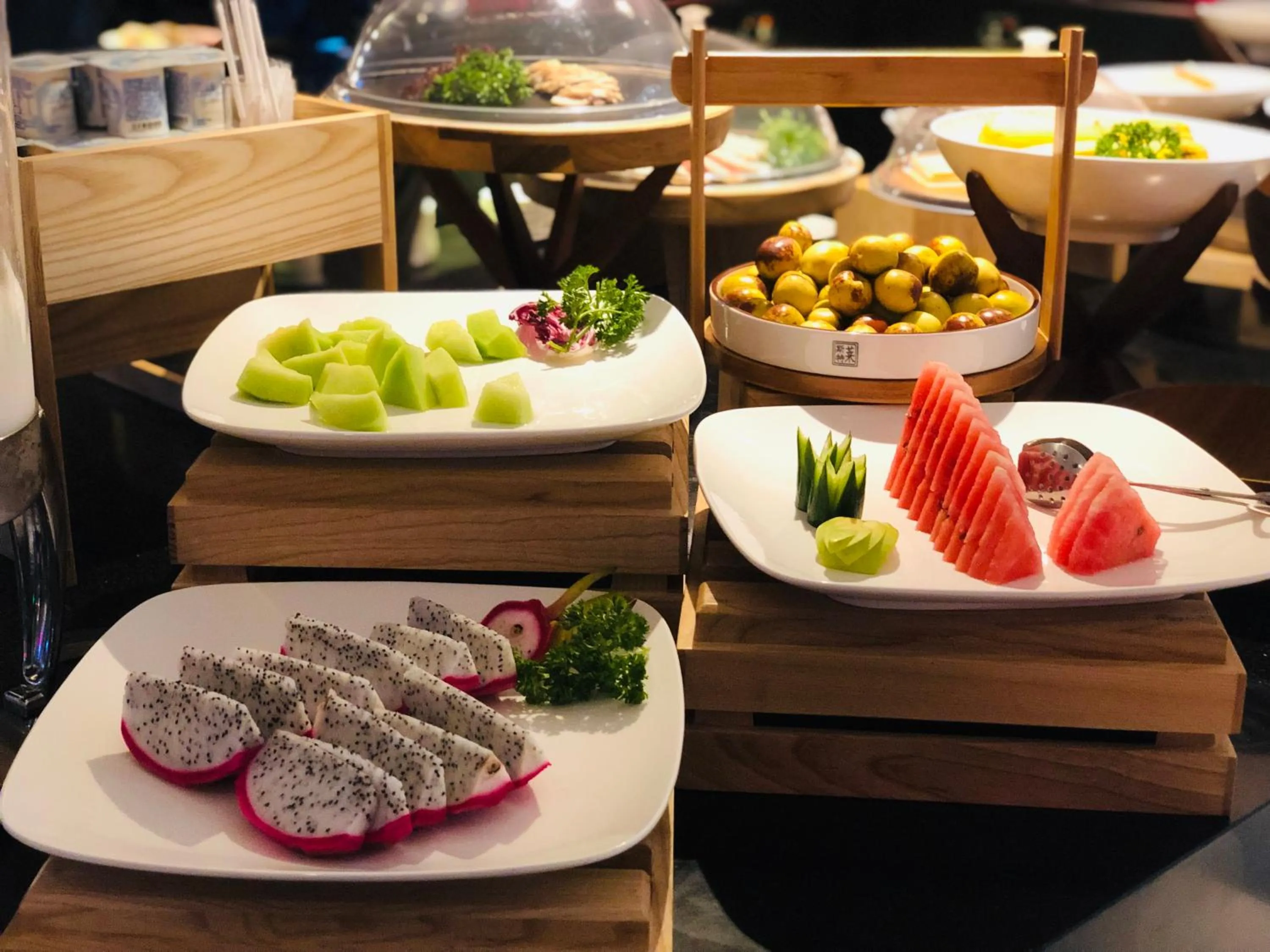 Breakfast in Jinmao Hotel Xi'an Downtown ( Bell & Drum Tower)