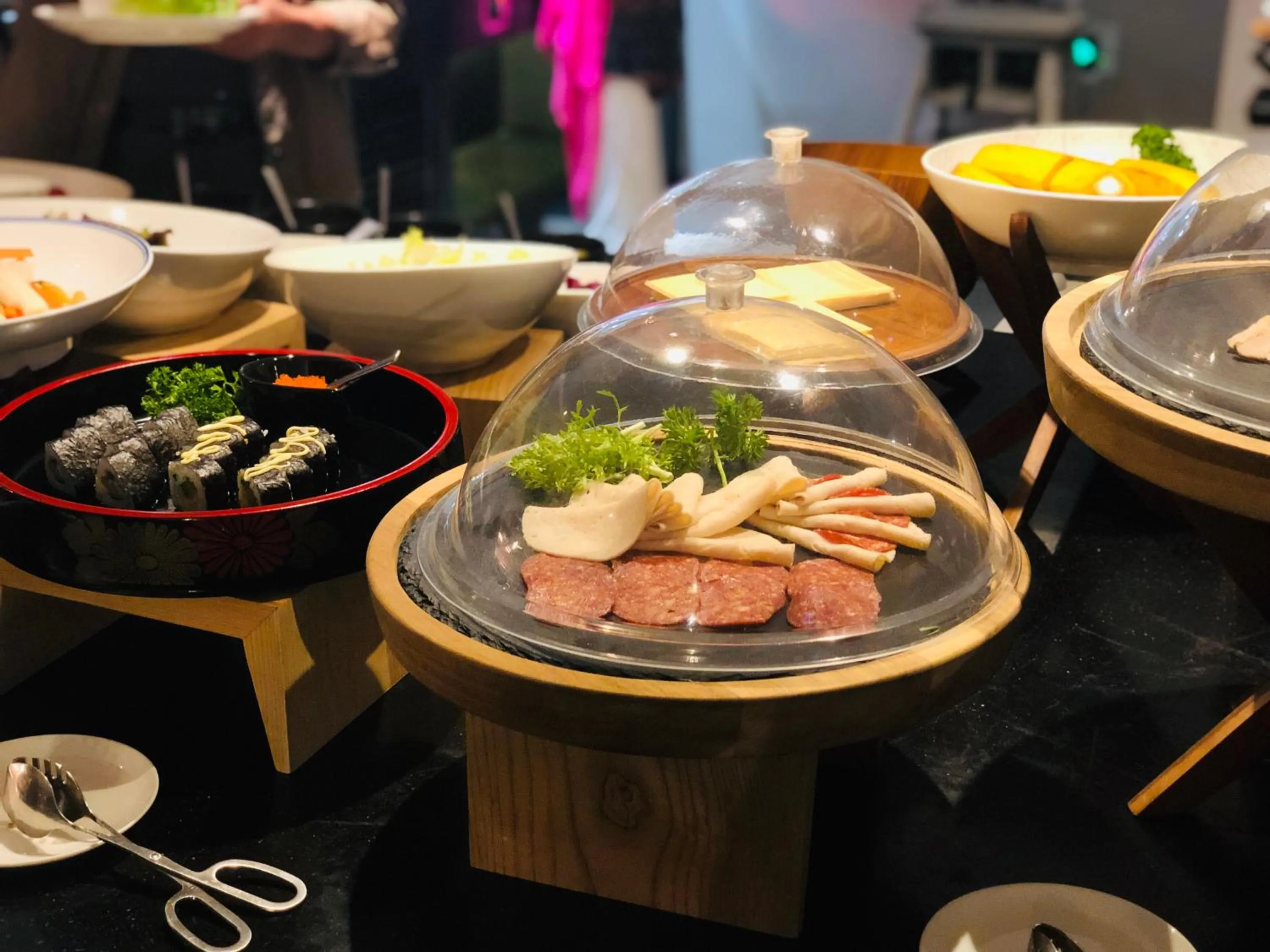 Breakfast in Jinmao Hotel Xi'an Downtown ( Bell & Drum Tower)