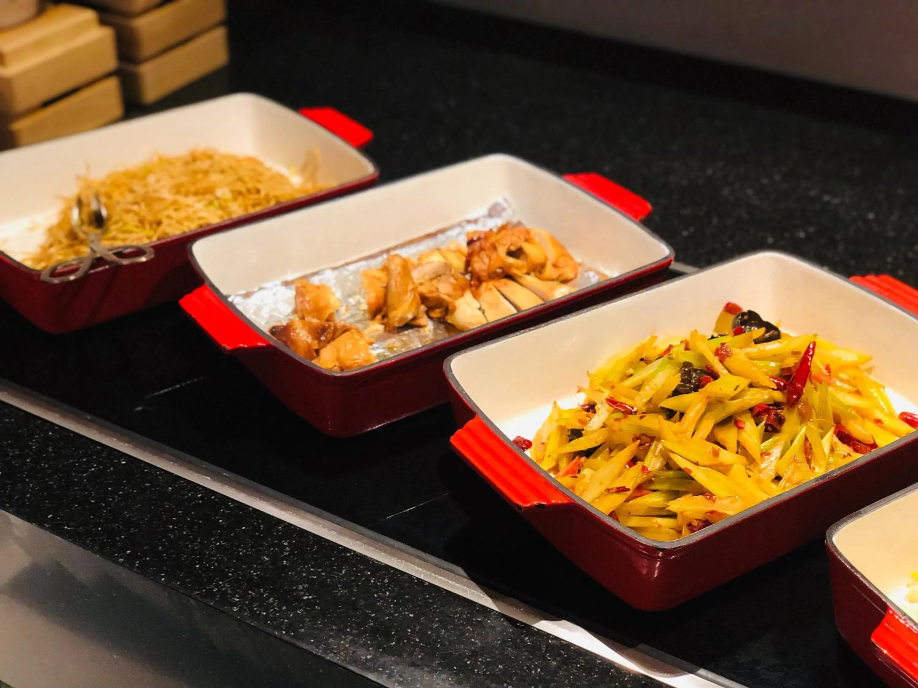 Breakfast in Jinmao Hotel Xi'an Downtown ( Bell & Drum Tower)