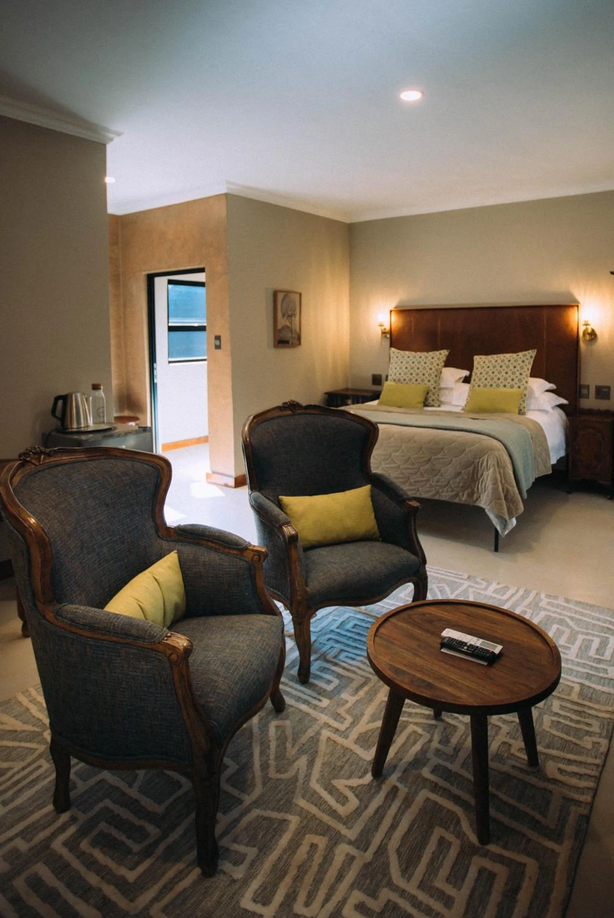 Seating area, Bed in The Bohemian Guesthouse