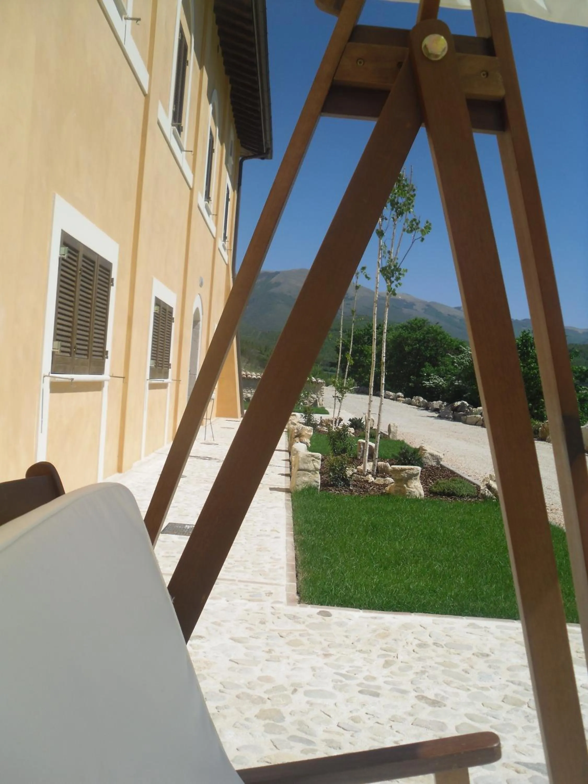 Garden view in il casale san martino