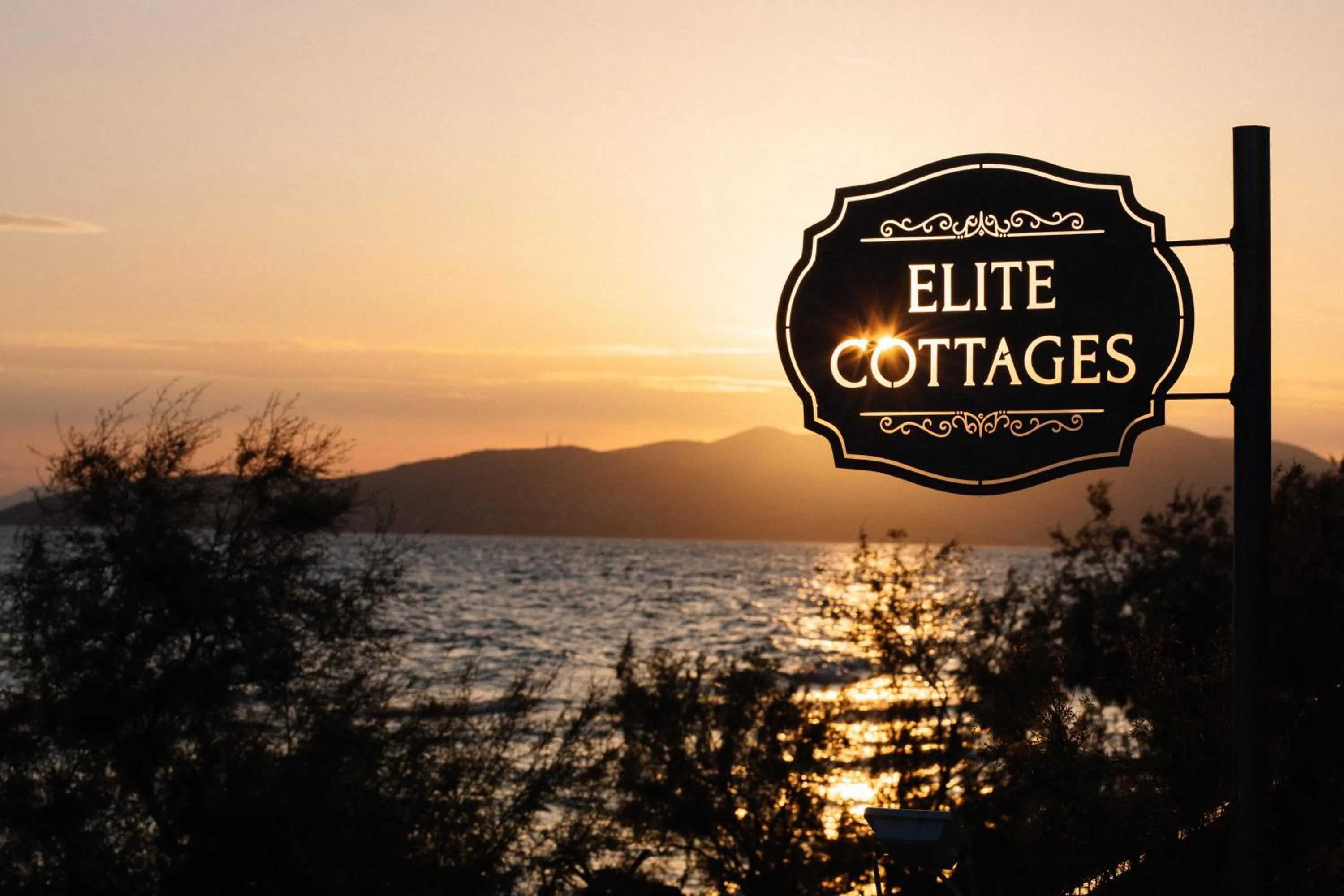 Sunset in Elite Cottages