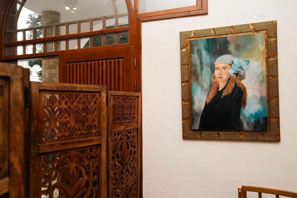 Decorative detail in Hotel Pilalidis