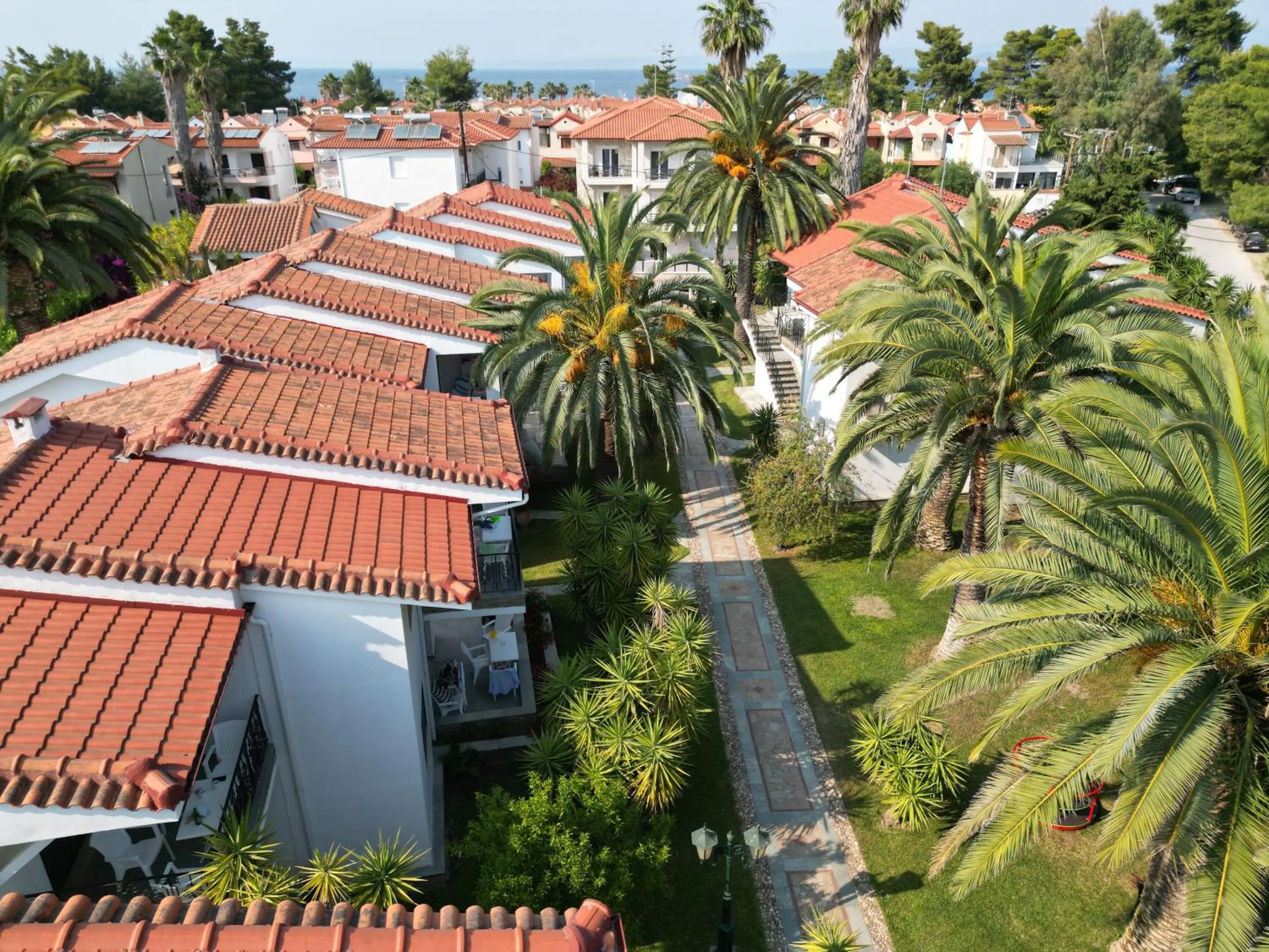 Bird's eye view in Hotel Pilalidis