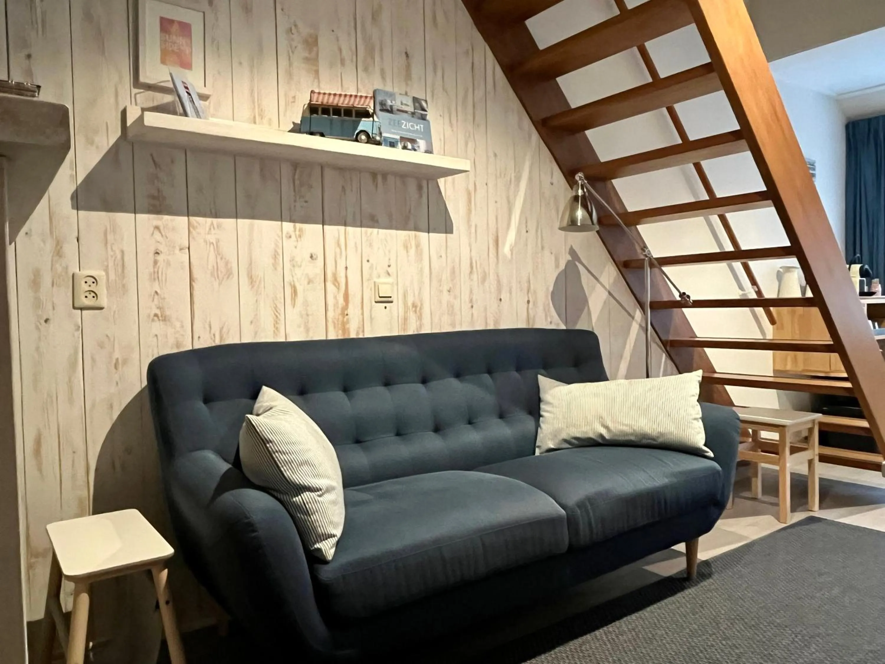 Living room in B&B Vloedlijn Texel