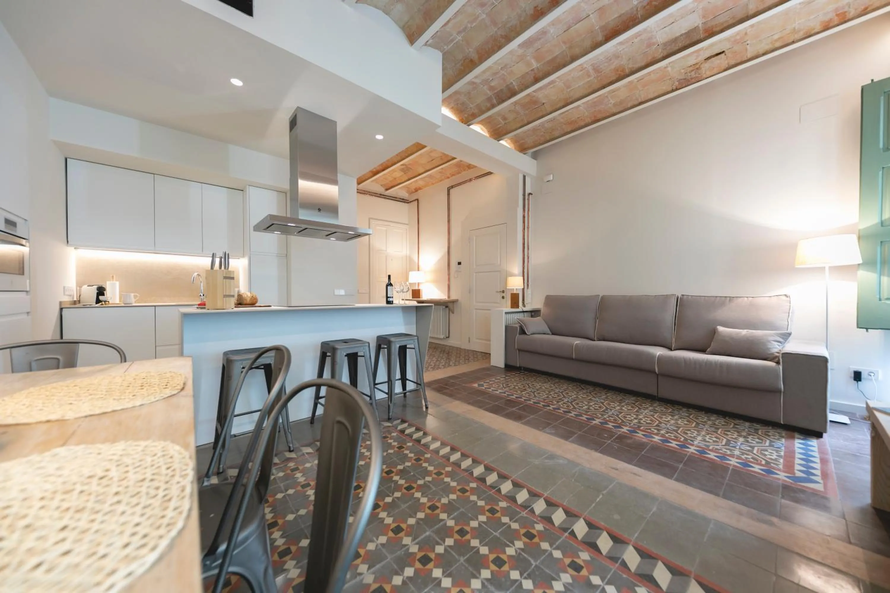 Kitchen or kitchenette in Bravissimo Mercaders, beautiful 3 bedroom apartment