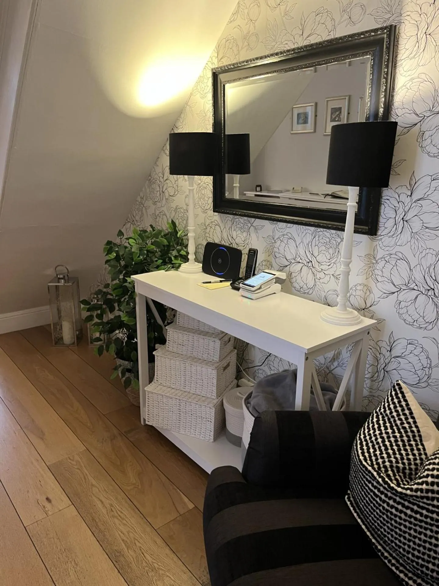 Lobby or reception in The Glastonbury Townhouse B&B