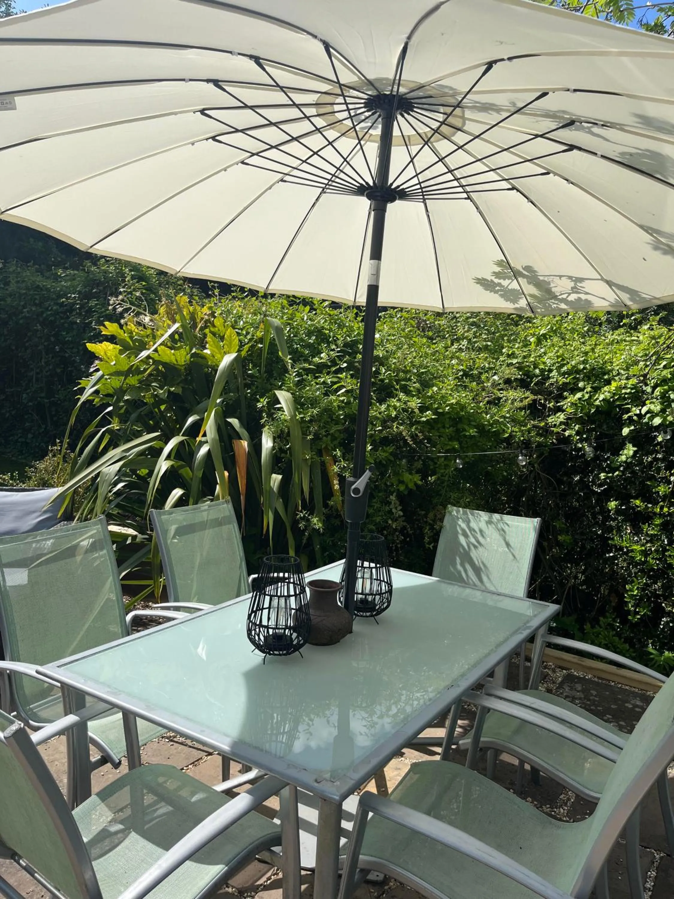 Garden in The Glastonbury Townhouse B&B