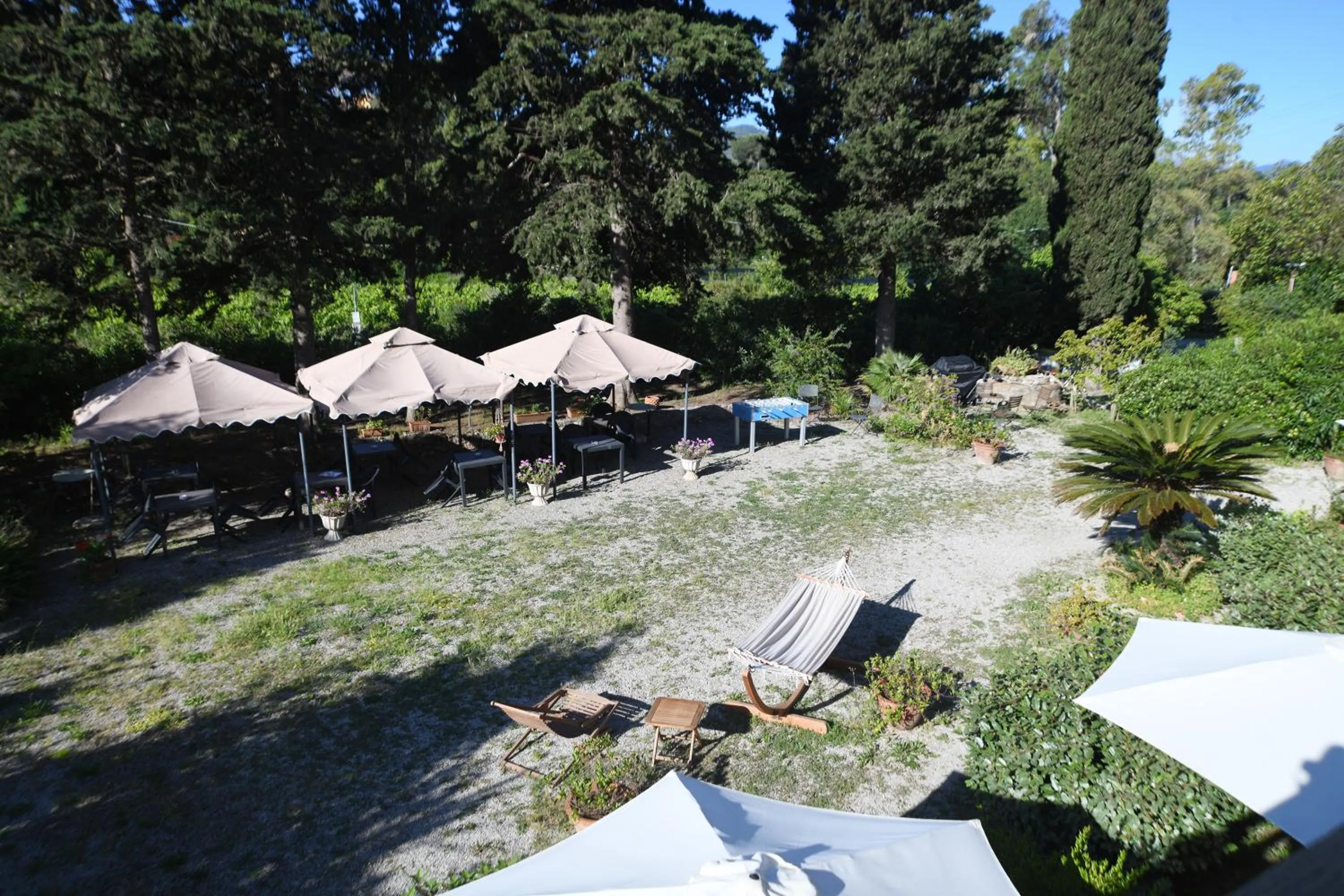 Garden view in Villa Gaia