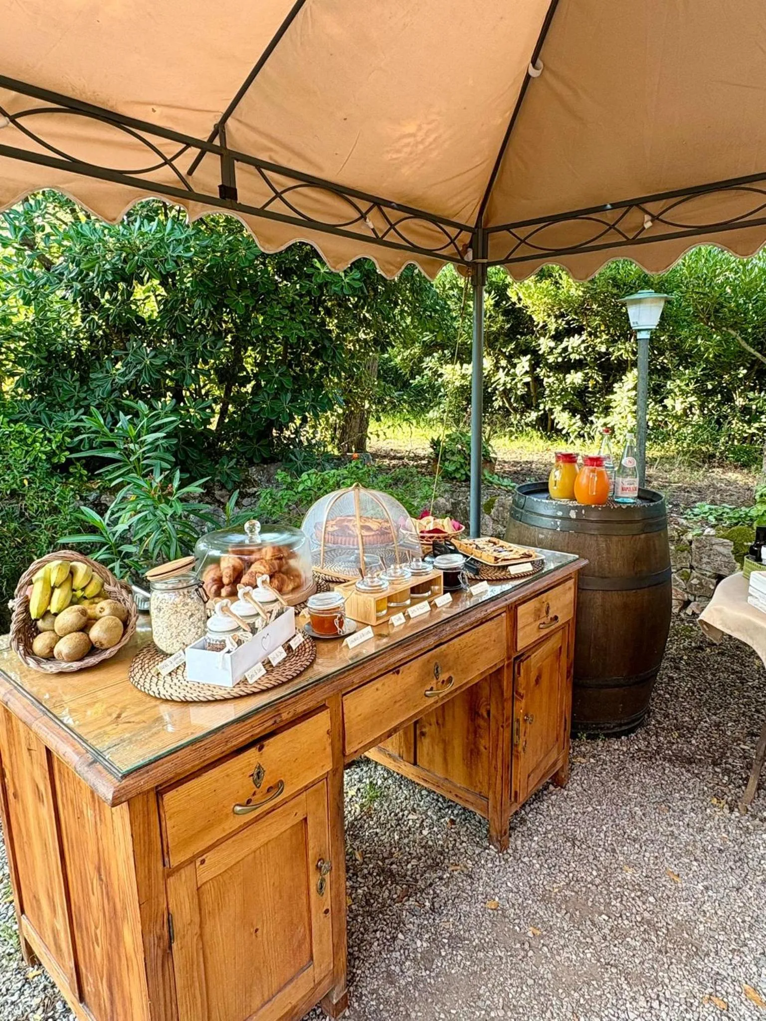 Breakfast in Villa Gaia