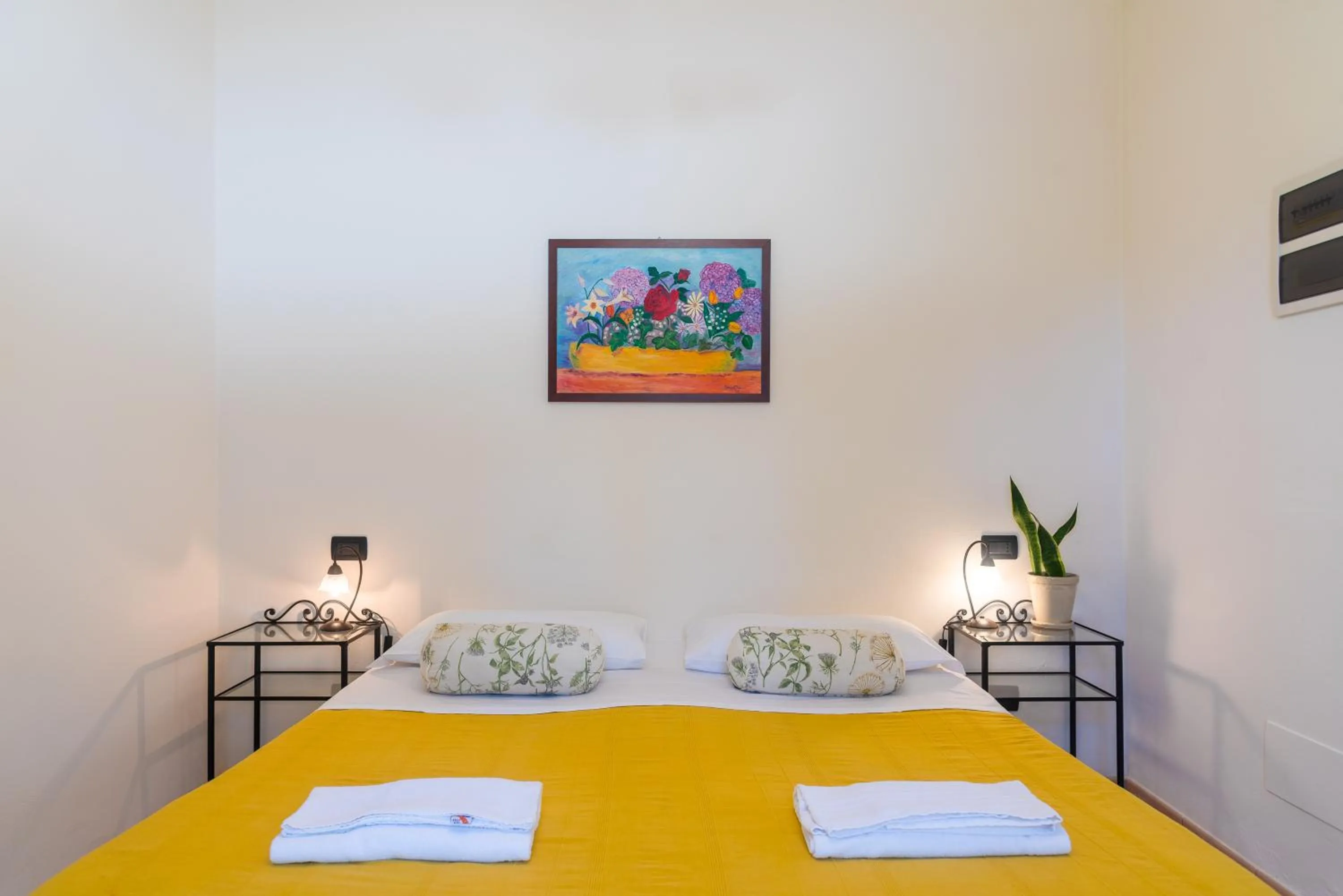 Bedroom, Bed in Villa Gaia