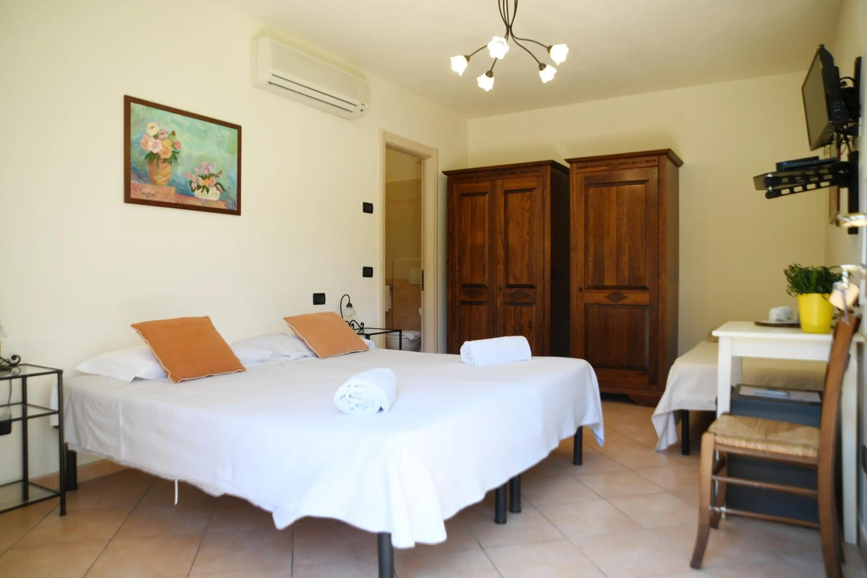 Bed in Villa Gaia