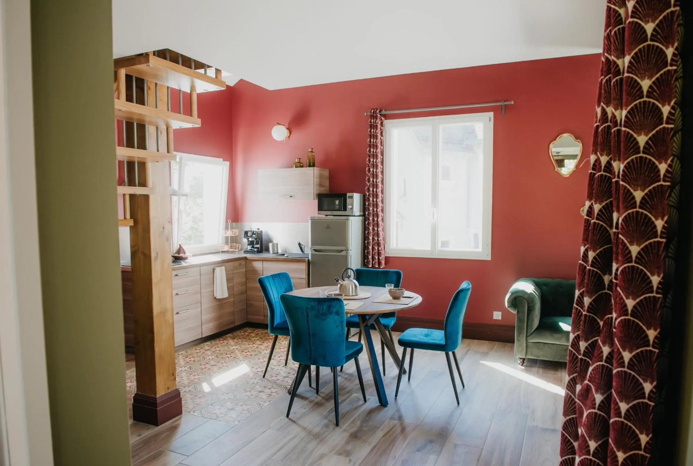 Living room in La Maison Augustine