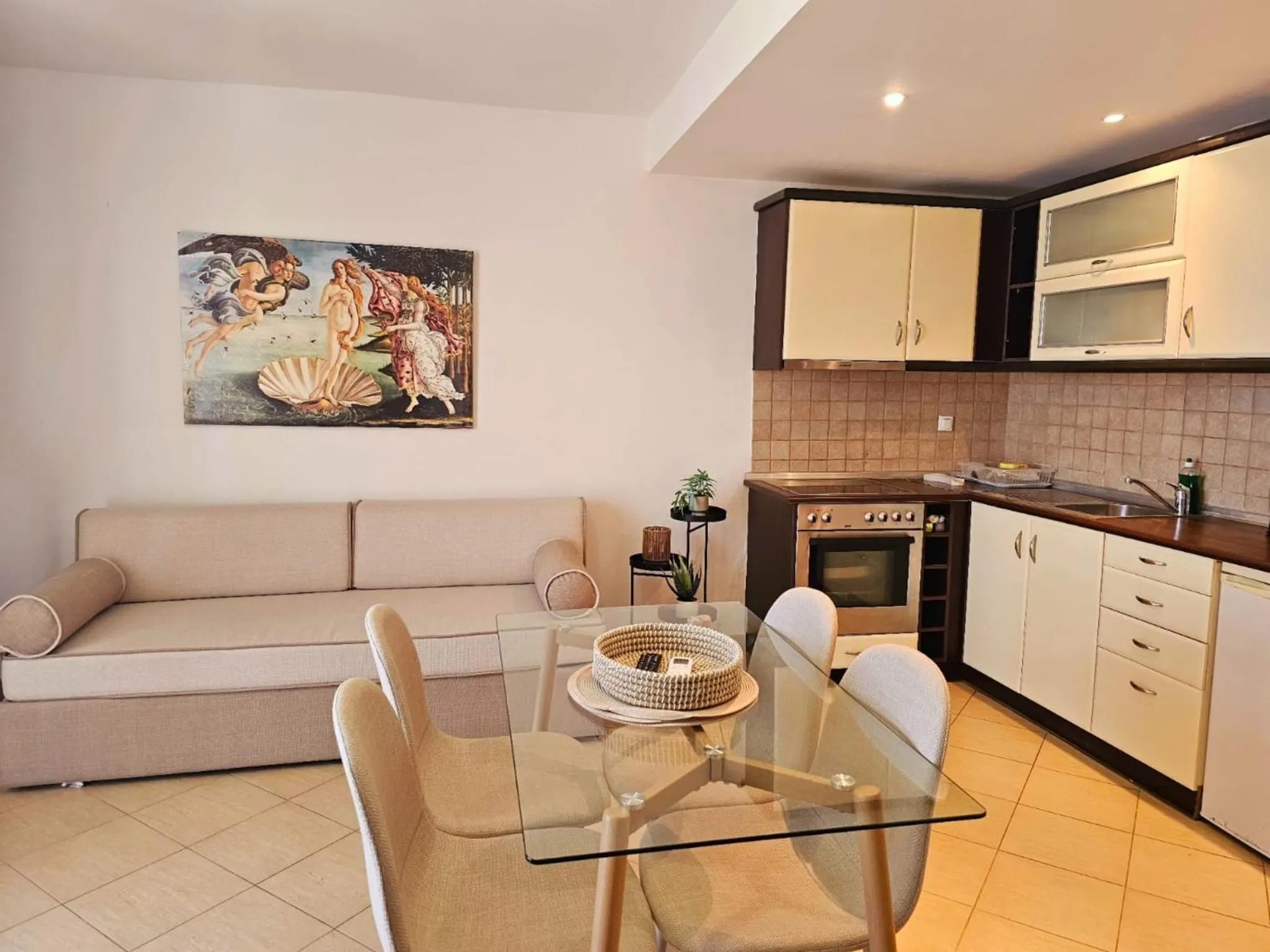 Living room in Corfu Glyfada Menigos Resort 22