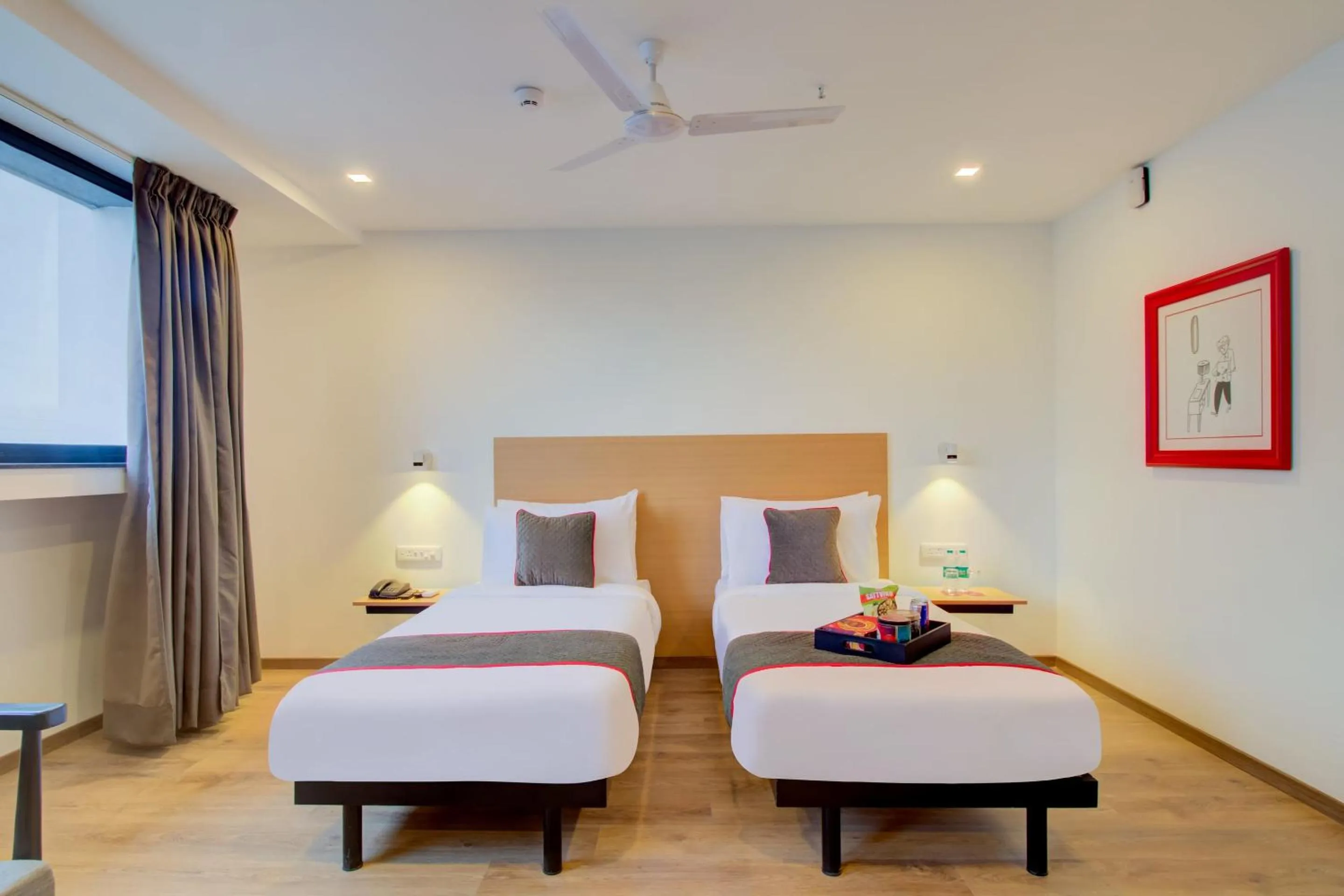 Bedroom, Bed in Townhouse Alpha