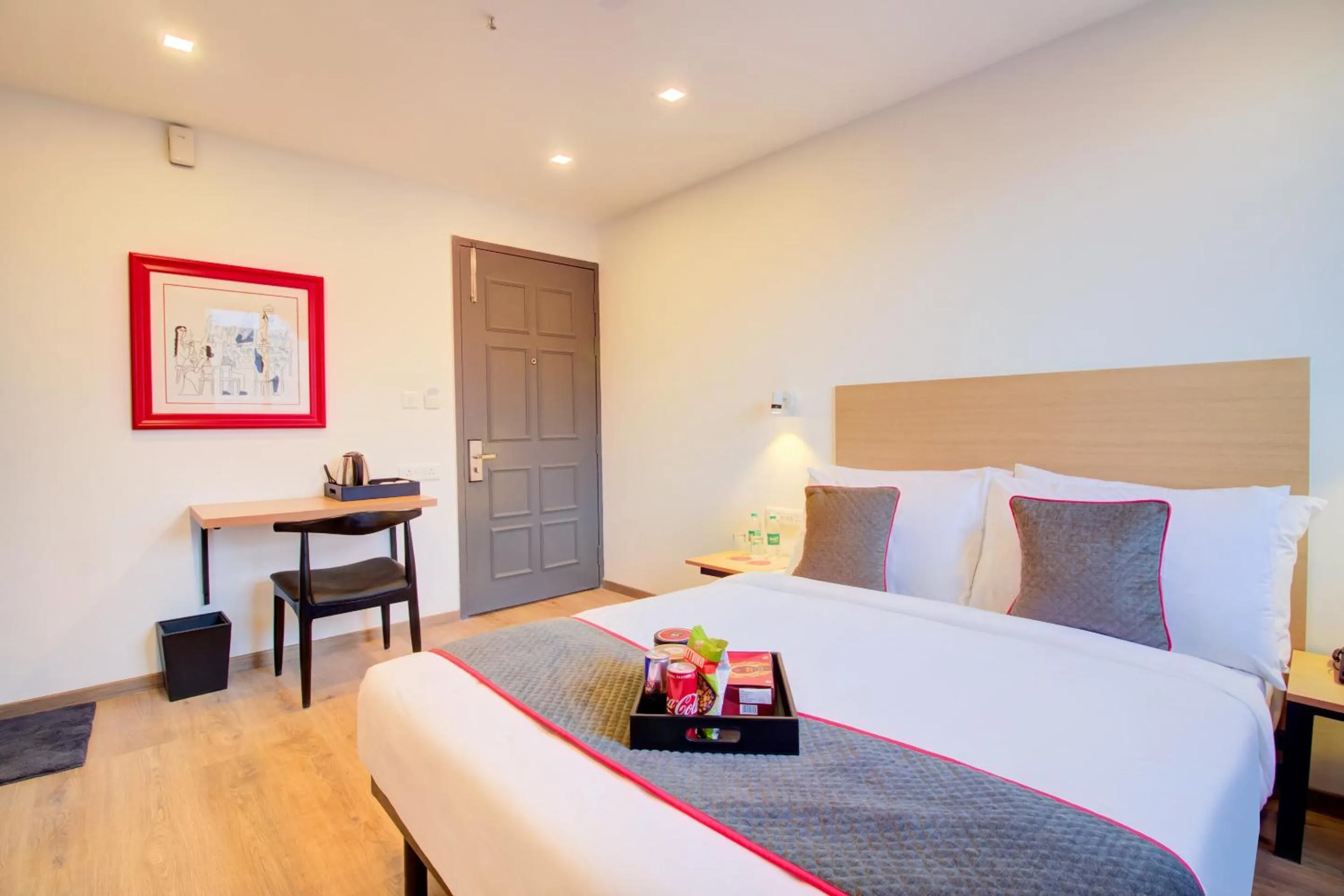 Bedroom, Bed in Townhouse Alpha