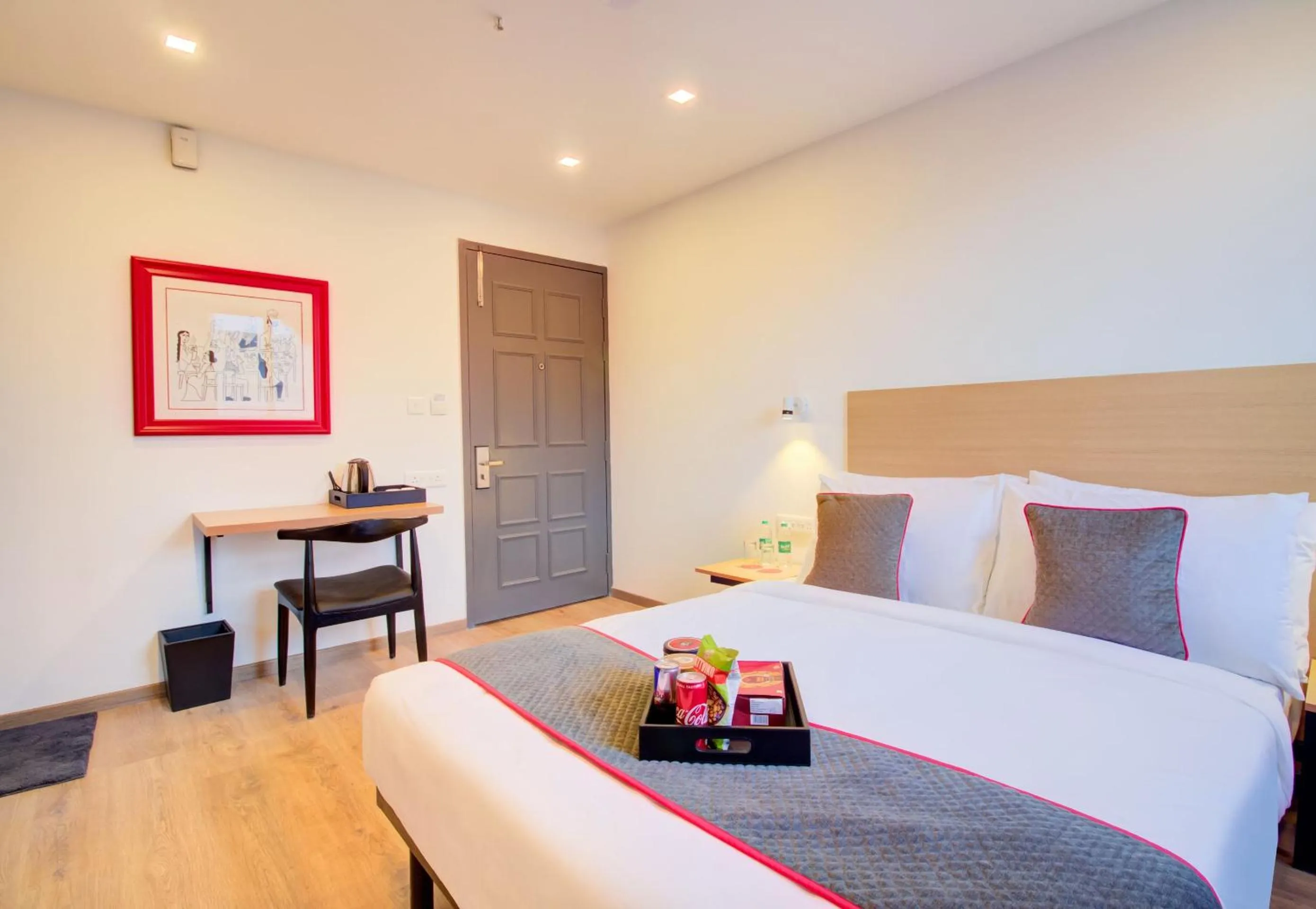 Bedroom, Bed in Townhouse Alpha