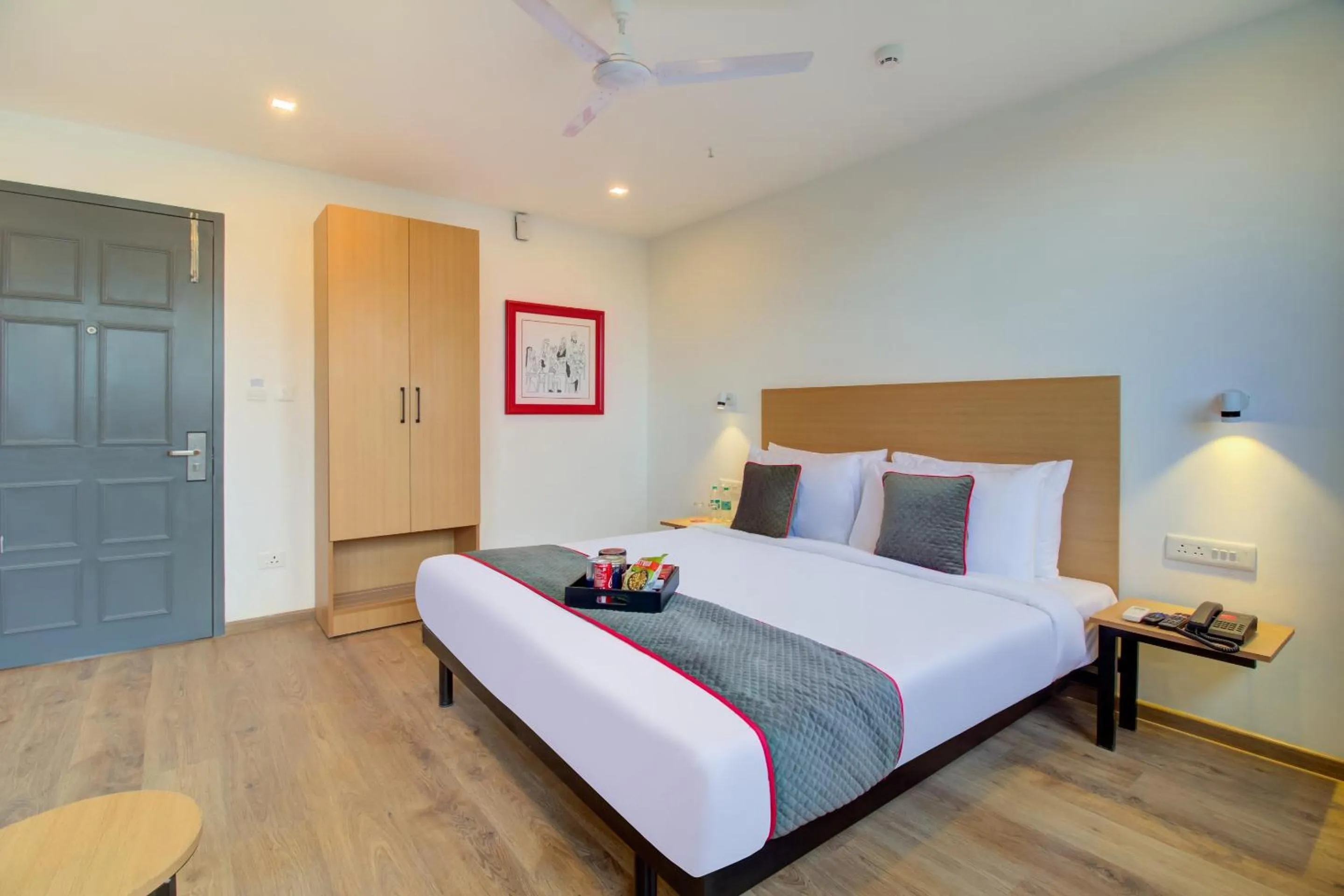 Bedroom, Bed in Townhouse Alpha