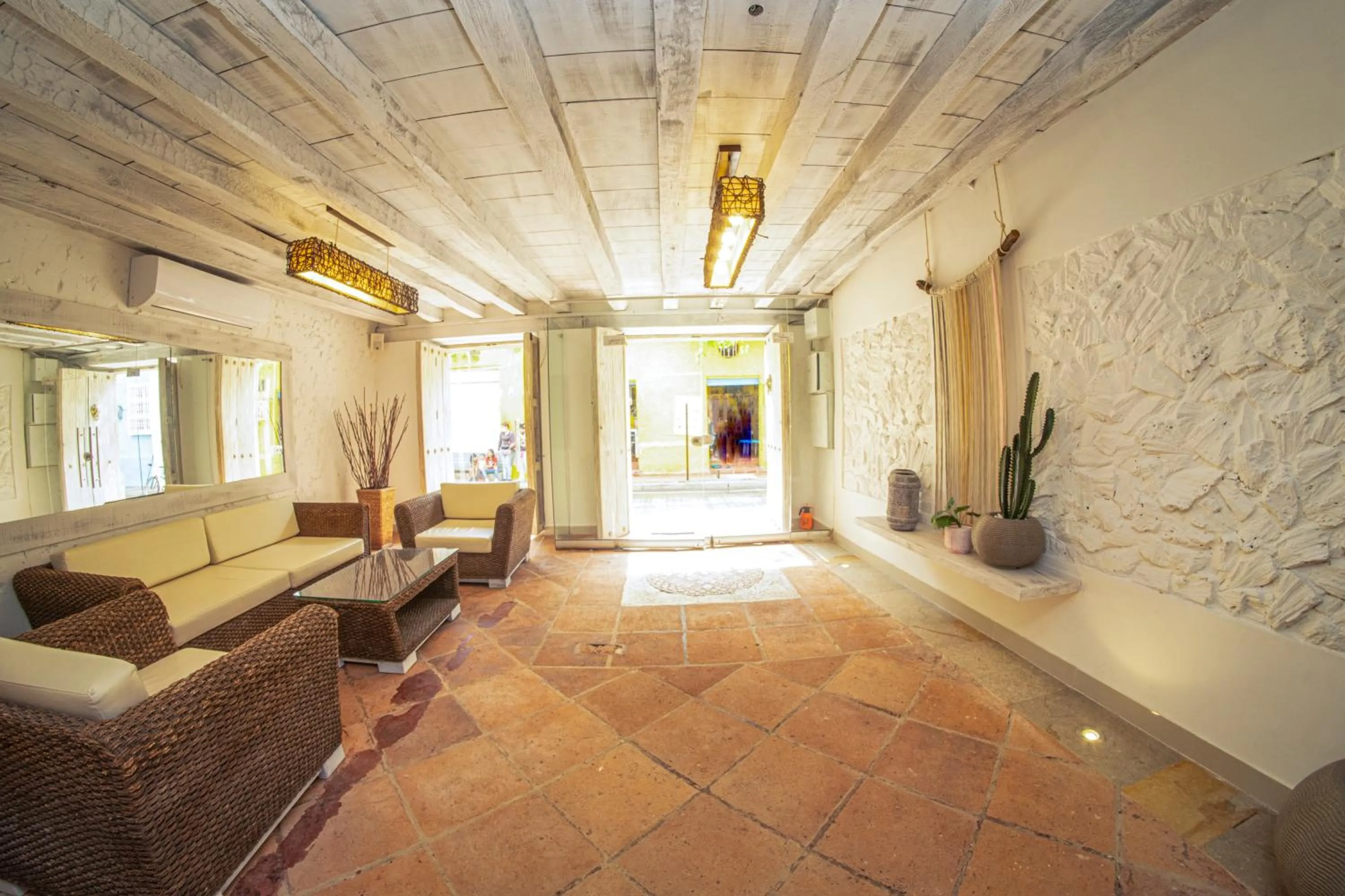 Lobby or reception in Casa Amanzi Cartagena by Bernalo Hotels